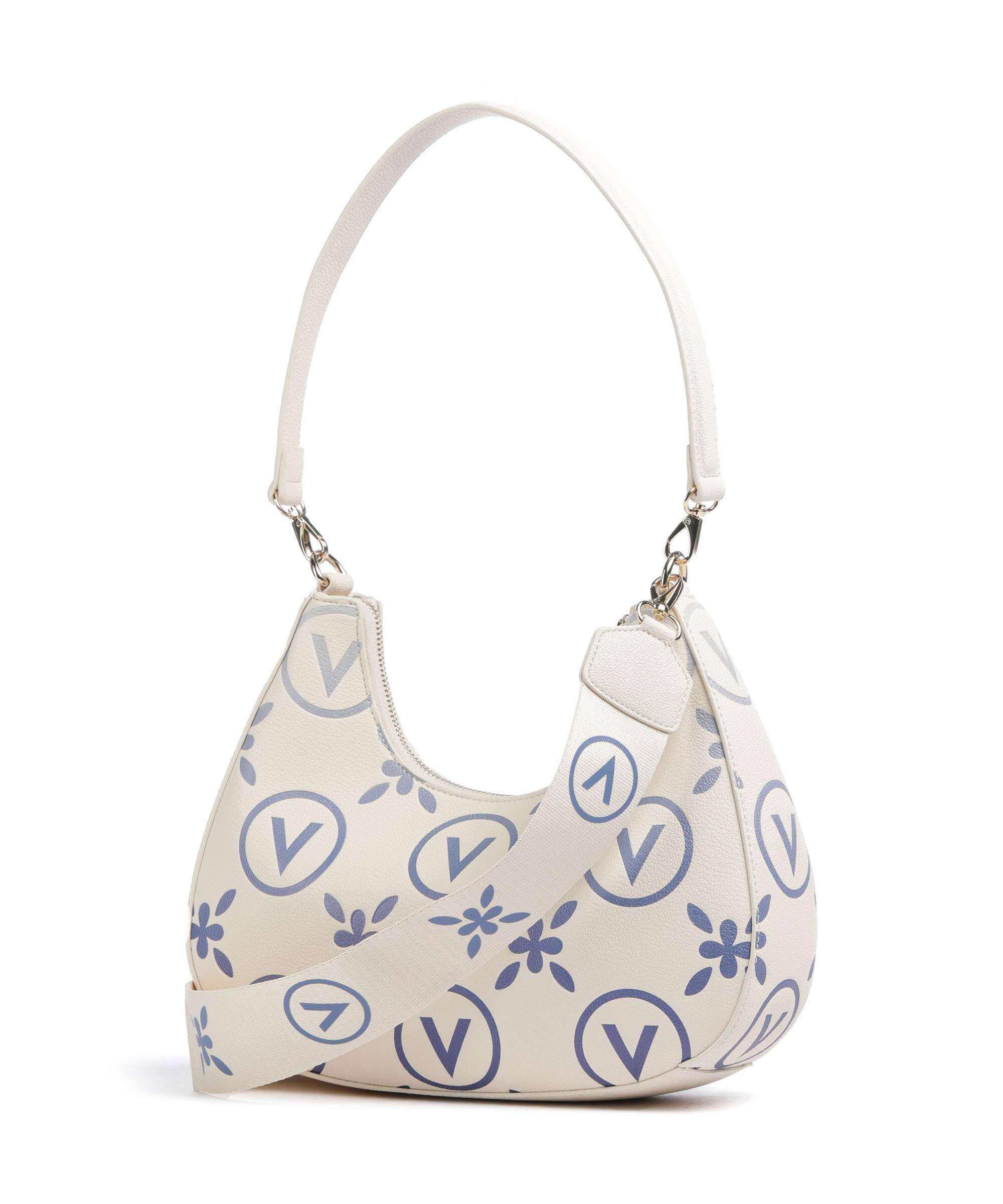 Valentino Bags Samba Re Print Sac porté épaule ecru/bluette - Image 2