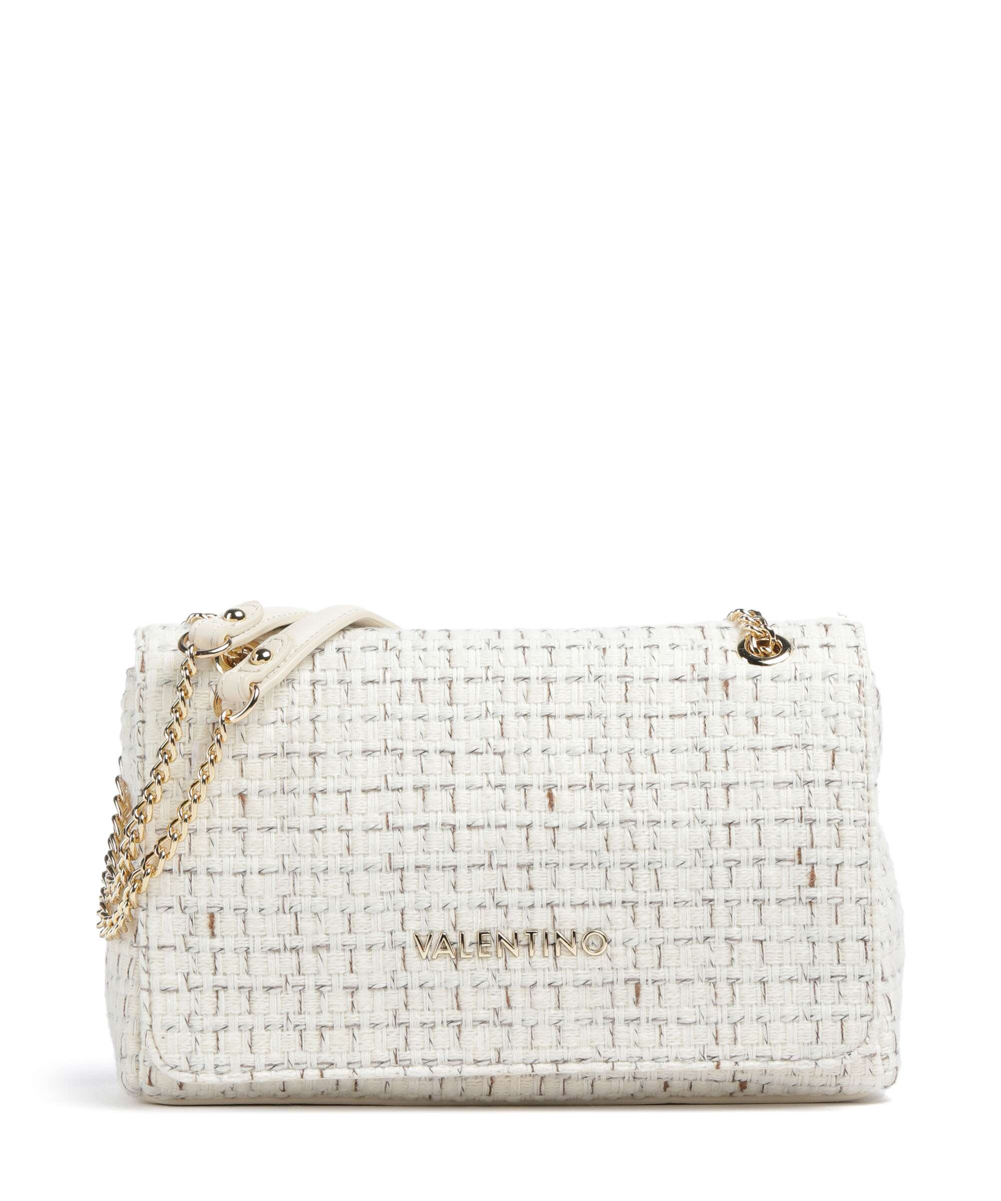 Valentino Bags Tweed Sac porté épaule off white/multicolour