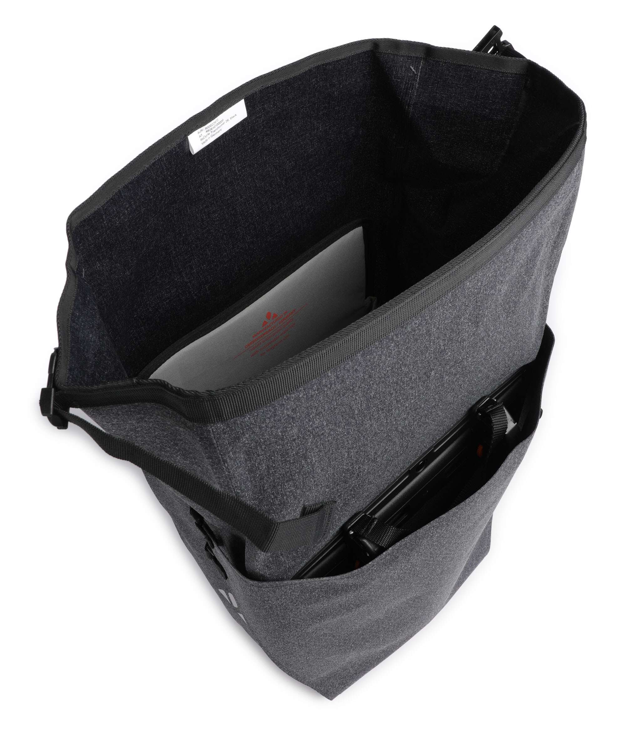 Vaude ReCycle Transformer 26 Sac pour porteur de bagages black - Image 6