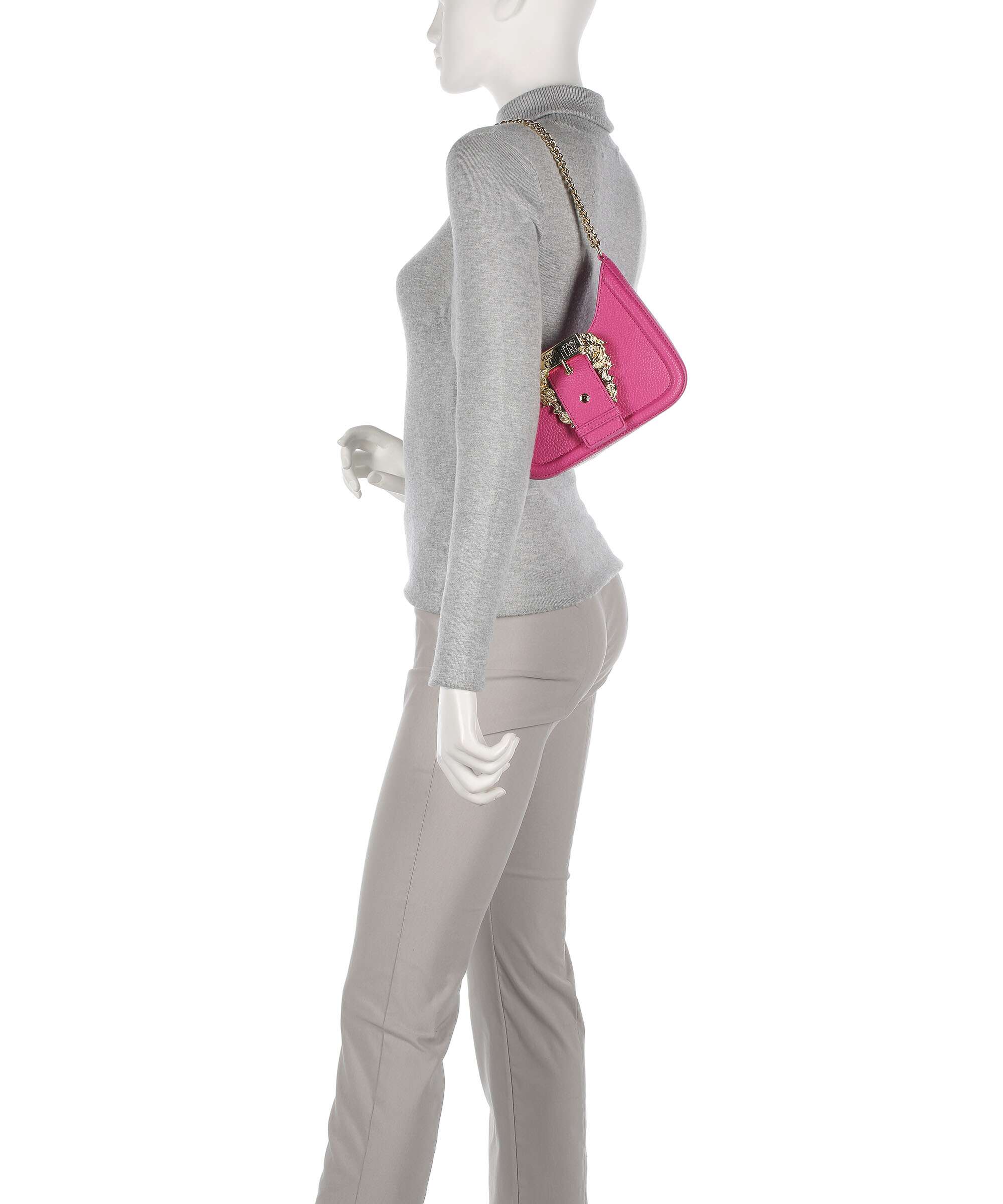 Versace Jeans Couture Couture 01 Sac porté épaule fuxia - Image 3