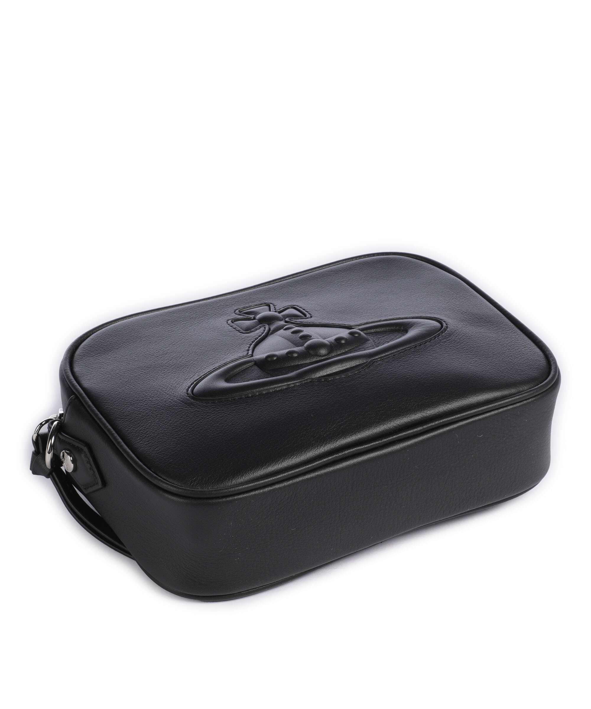 Vivienne Westwood Anna Smooth Injected Orb Sac bandoulière black - Image 5