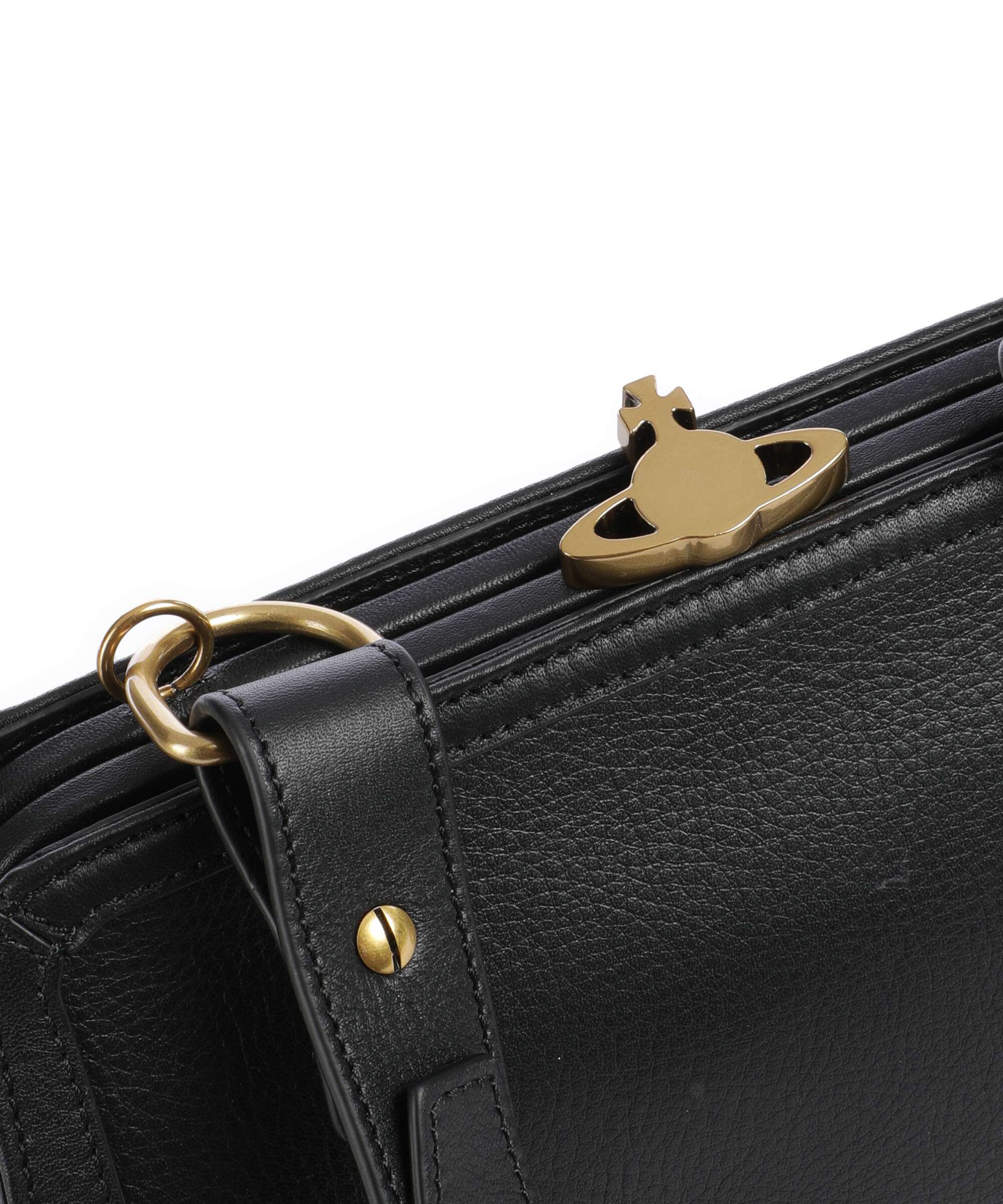 Vivienne Westwood Ascot Frame Aniline Sac bandoulière black - Image 5
