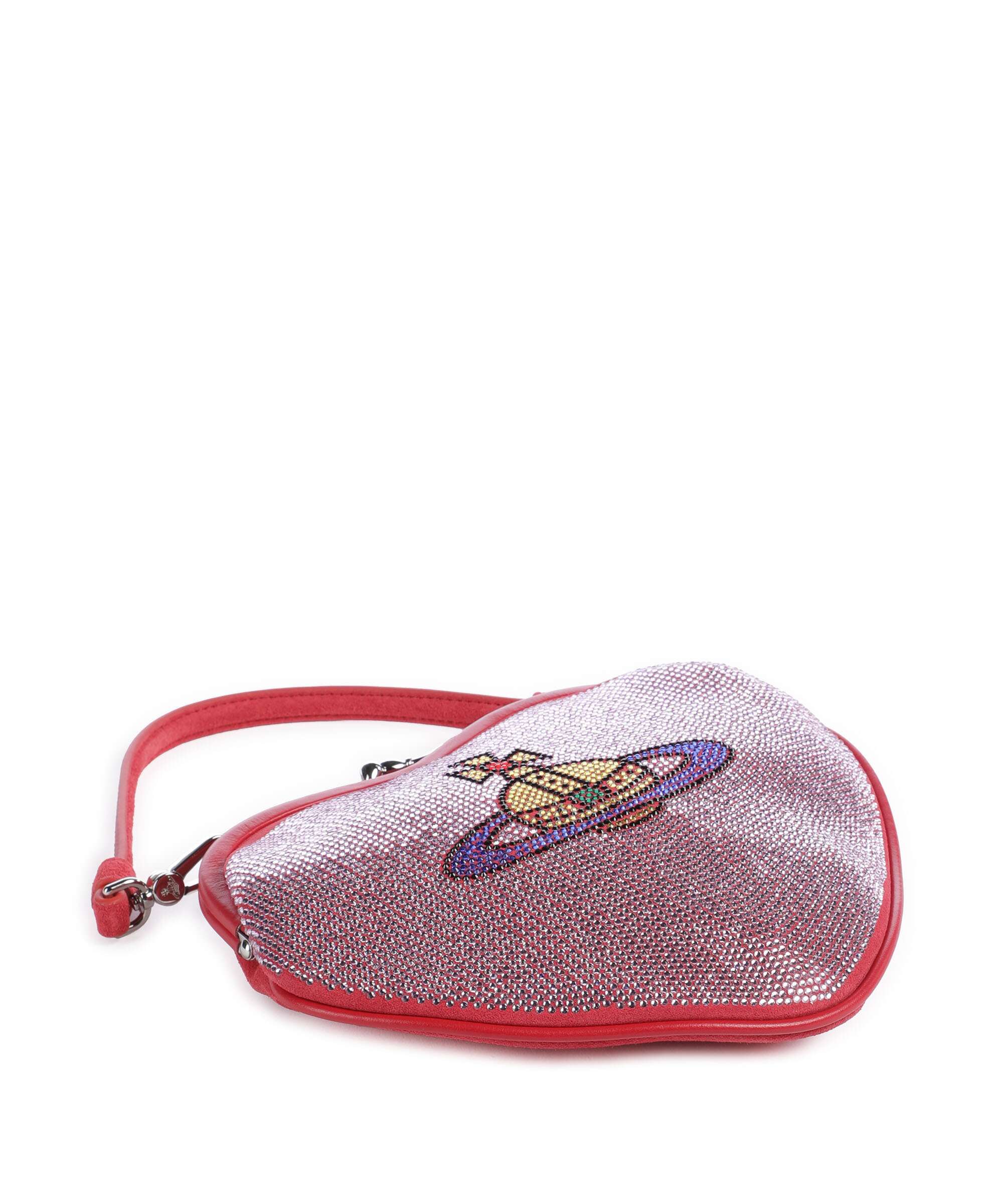 Vivienne Westwood Belle Heart Frame Diamante Sac bandoulière pink - Image 4