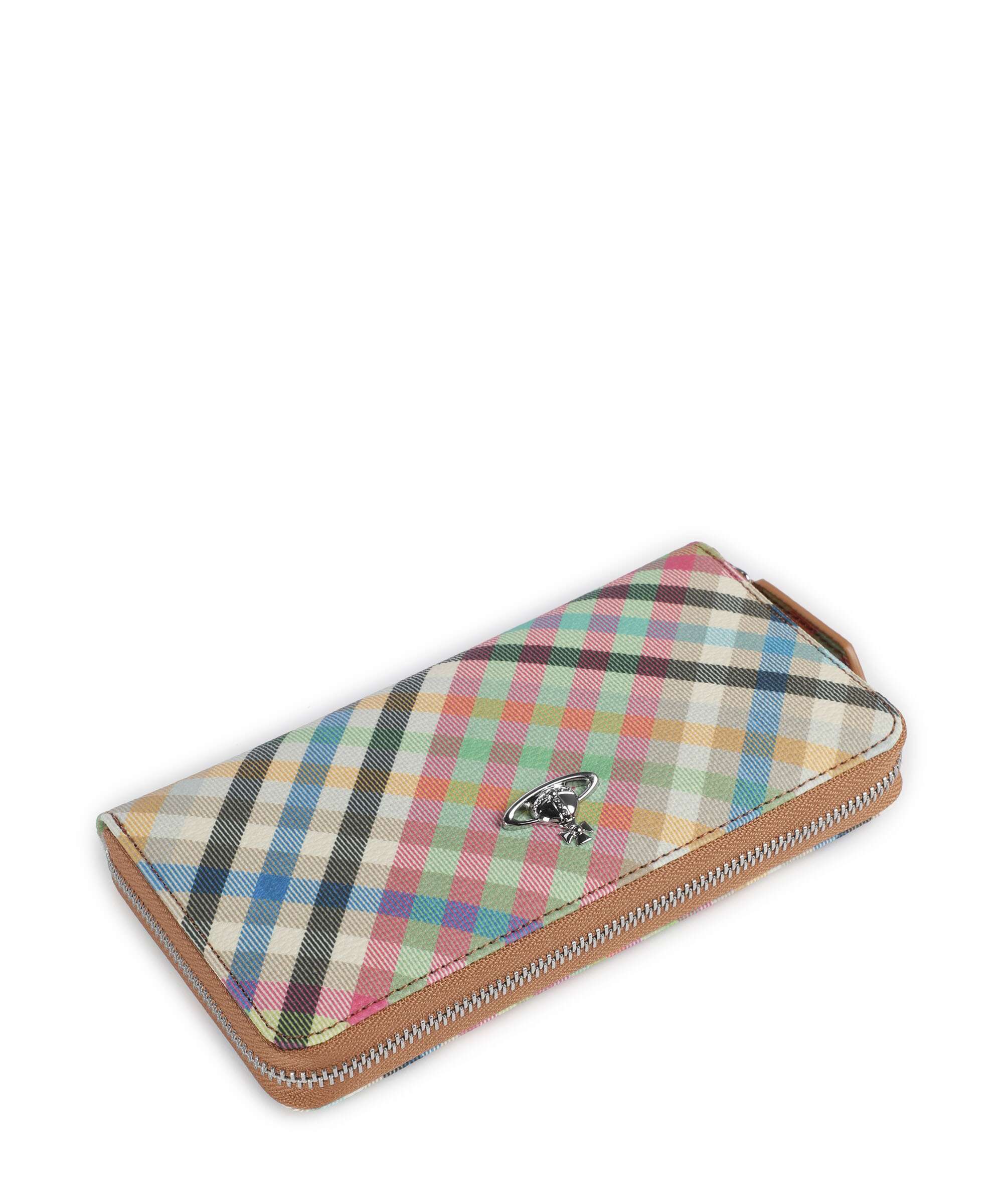Vivienne Westwood Buccia D'Arancia Classic Portefeuille heather plaid - Image 4
