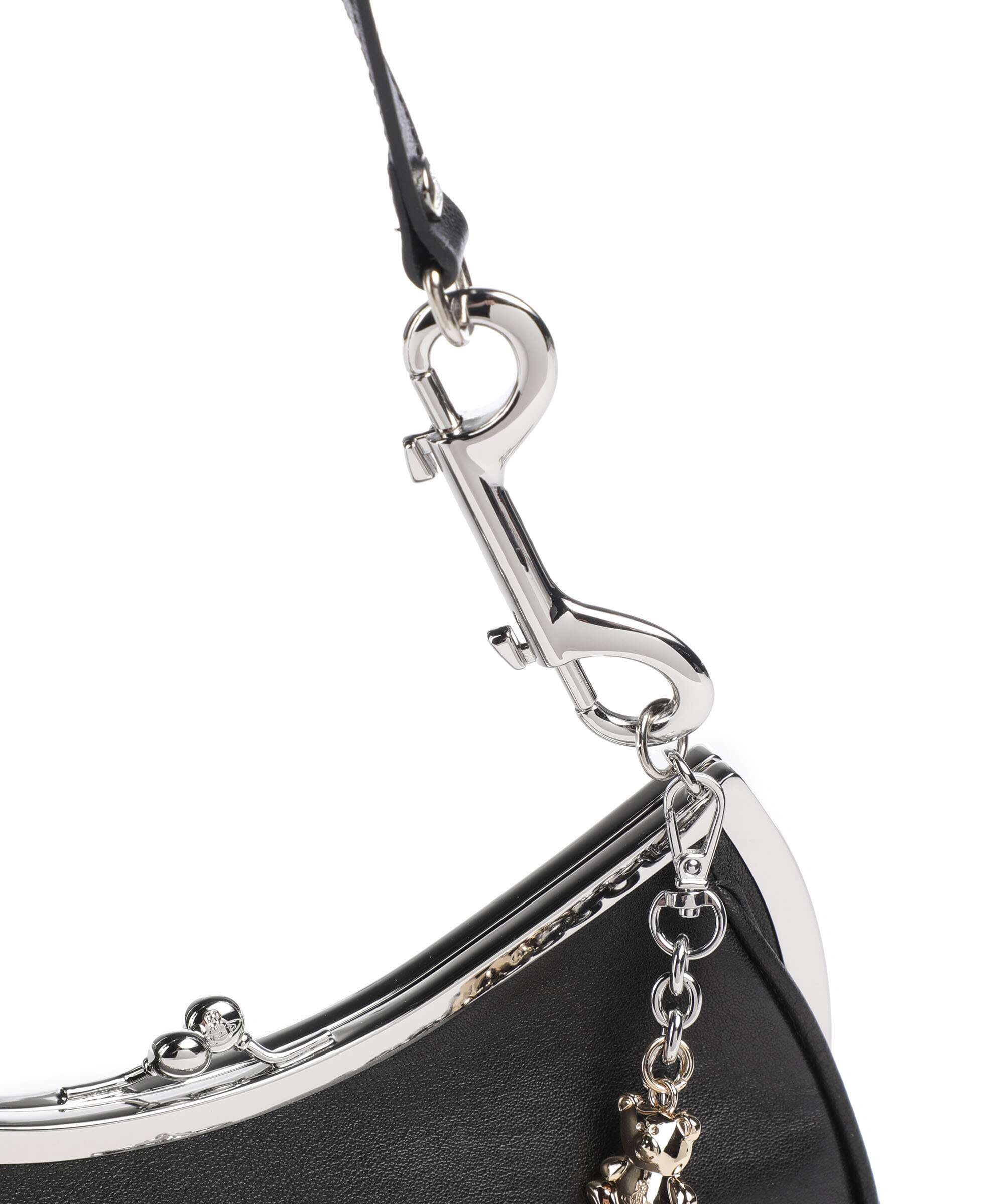 Vivienne Westwood Charm Frame Supple Sac porté épaule black - Image 4