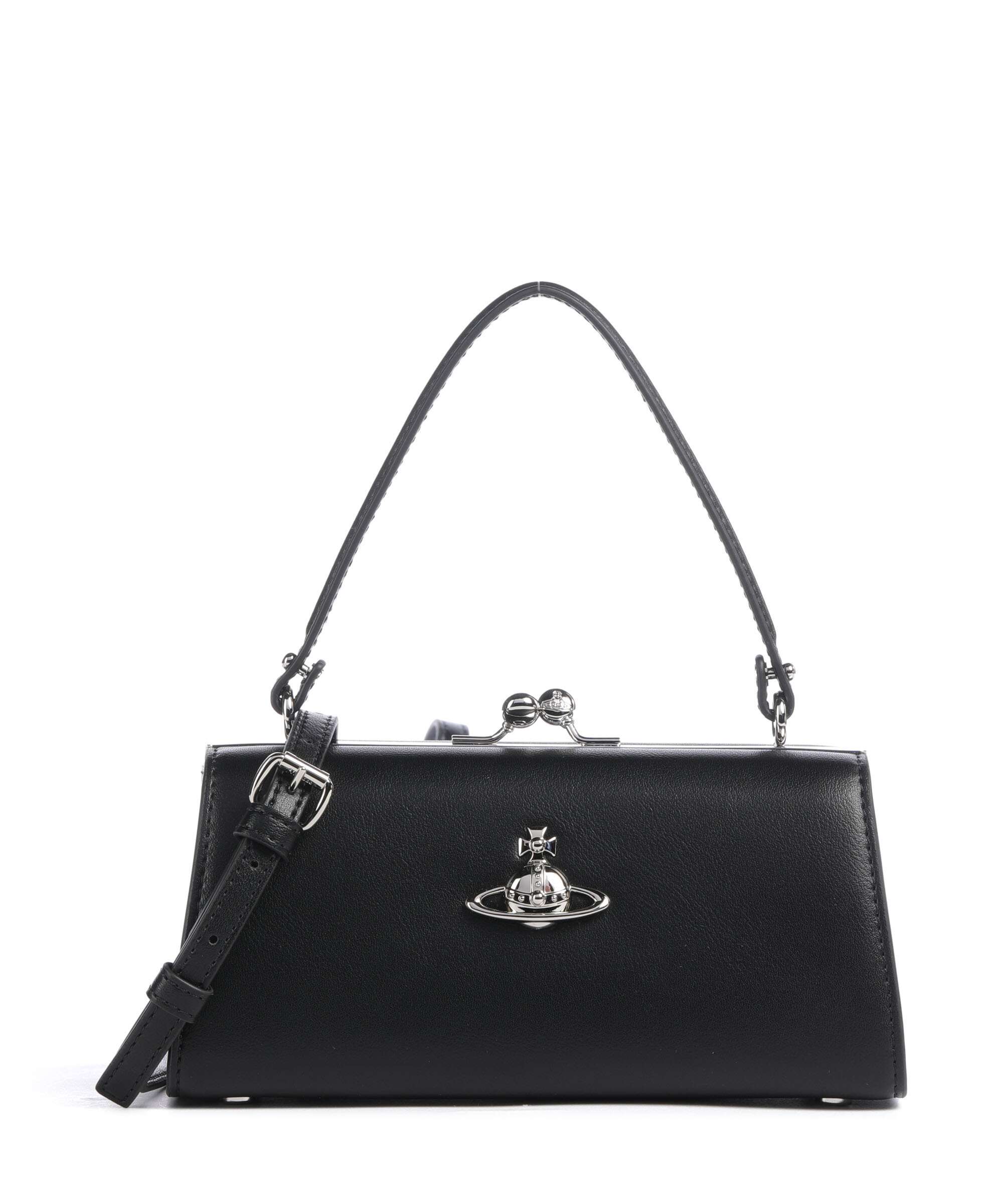 Vivienne Westwood Doll Frame Smooth XL Sac à main black