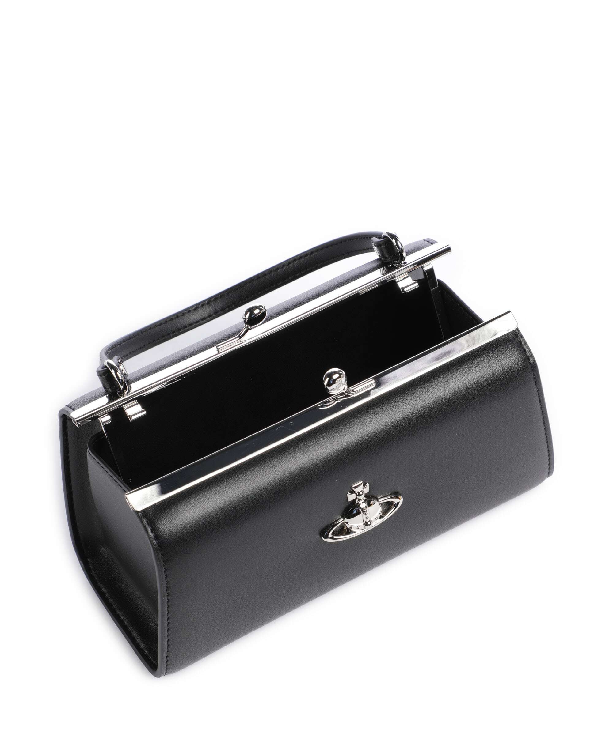 Vivienne Westwood Doll Frame Smooth XL Sac à main black - Image 5