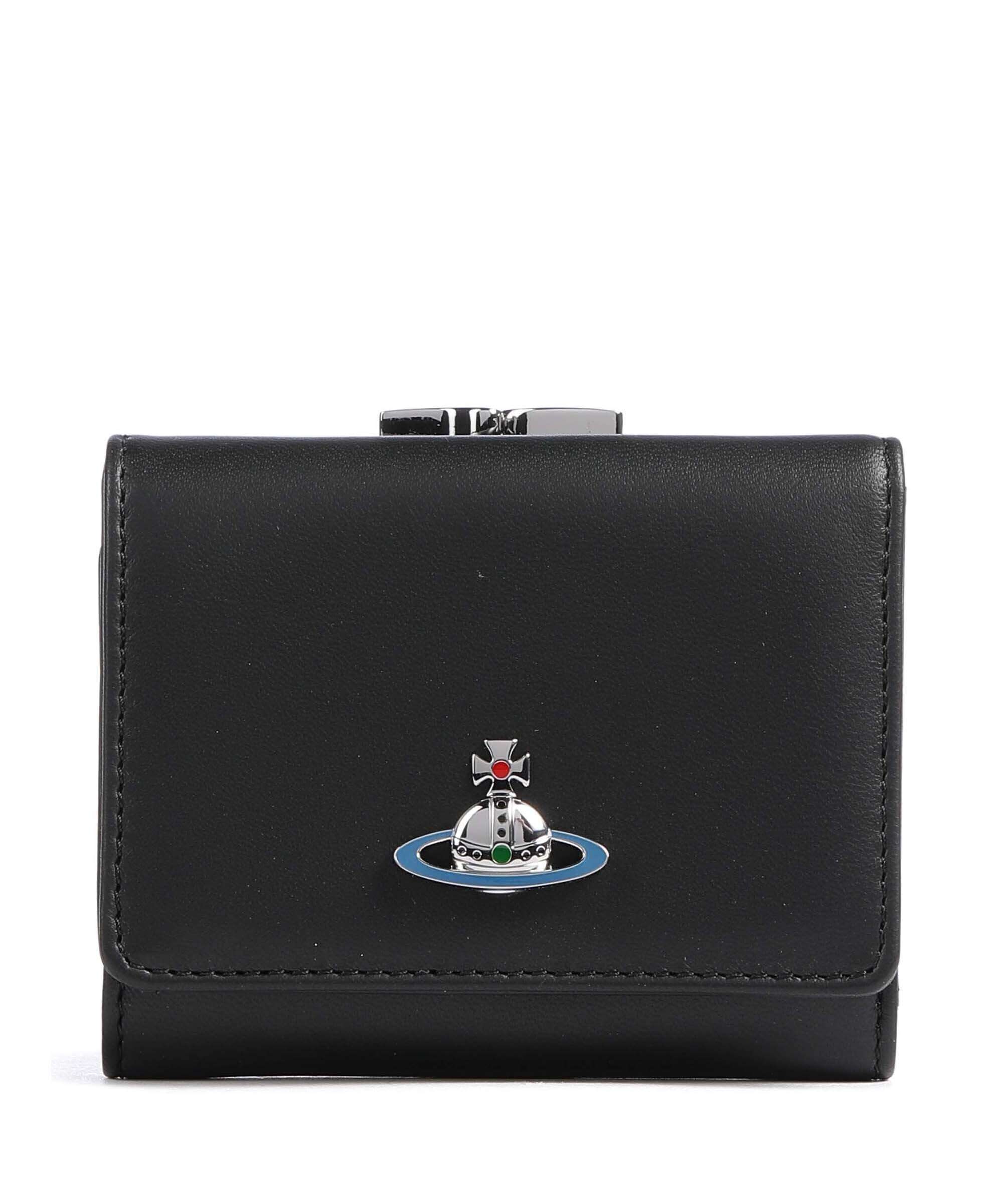 Vivienne Westwood Frame Nappa Small Portefeuille black