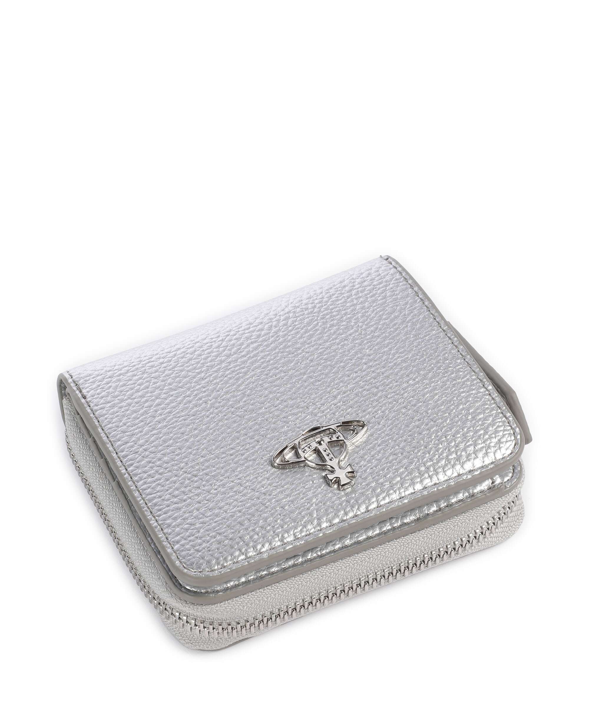 Vivienne Westwood Grain Medium Portefeuille silver - Image 4