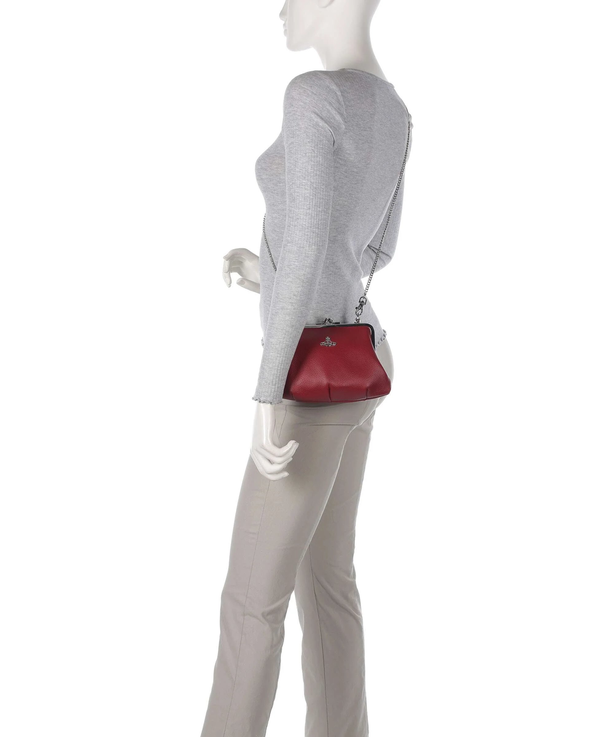 Vivienne Westwood Granny Frame Grain Sac bandoulière red - Image 3