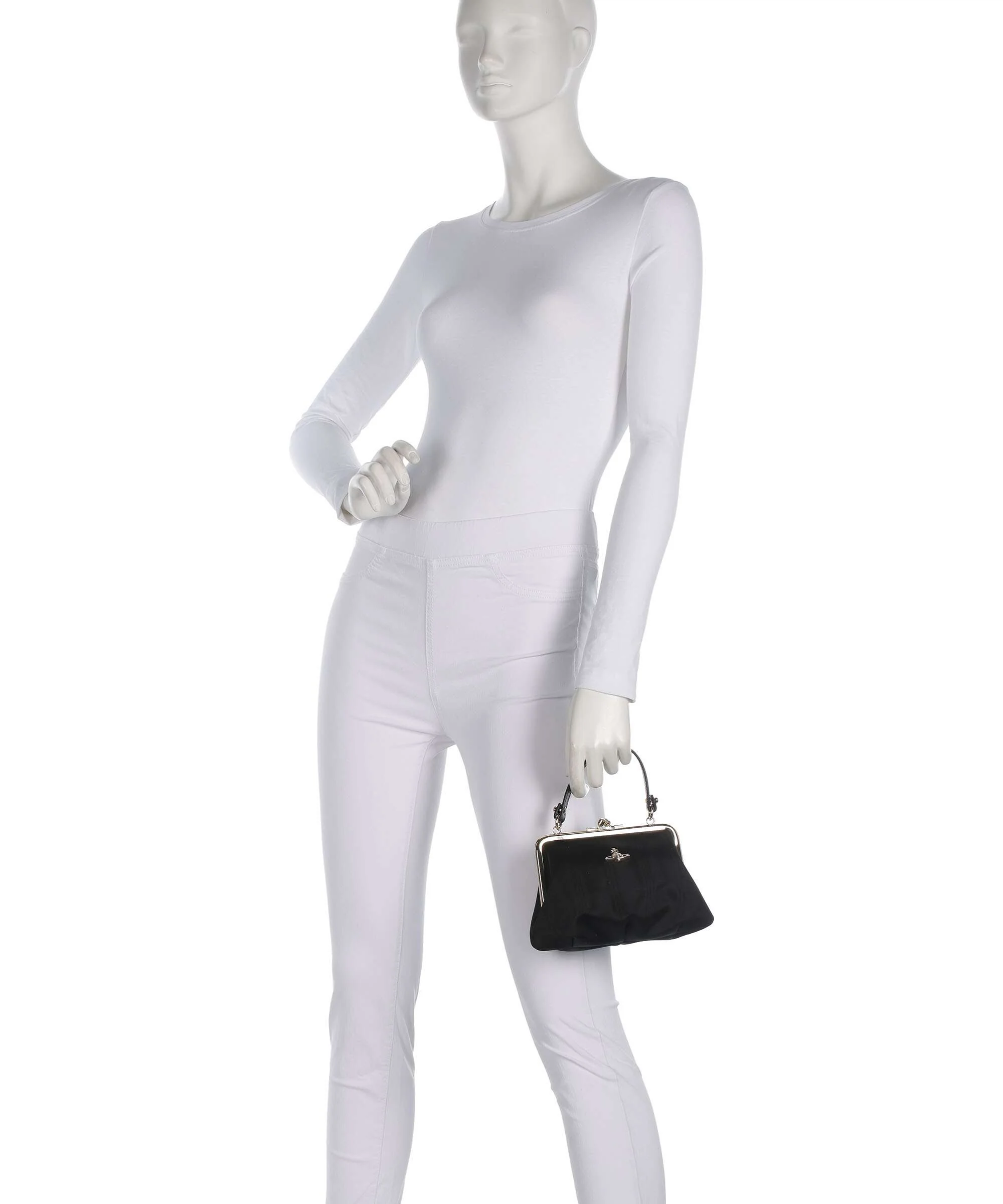 Vivienne Westwood Granny Frame Moire Sac à main black - Image 3