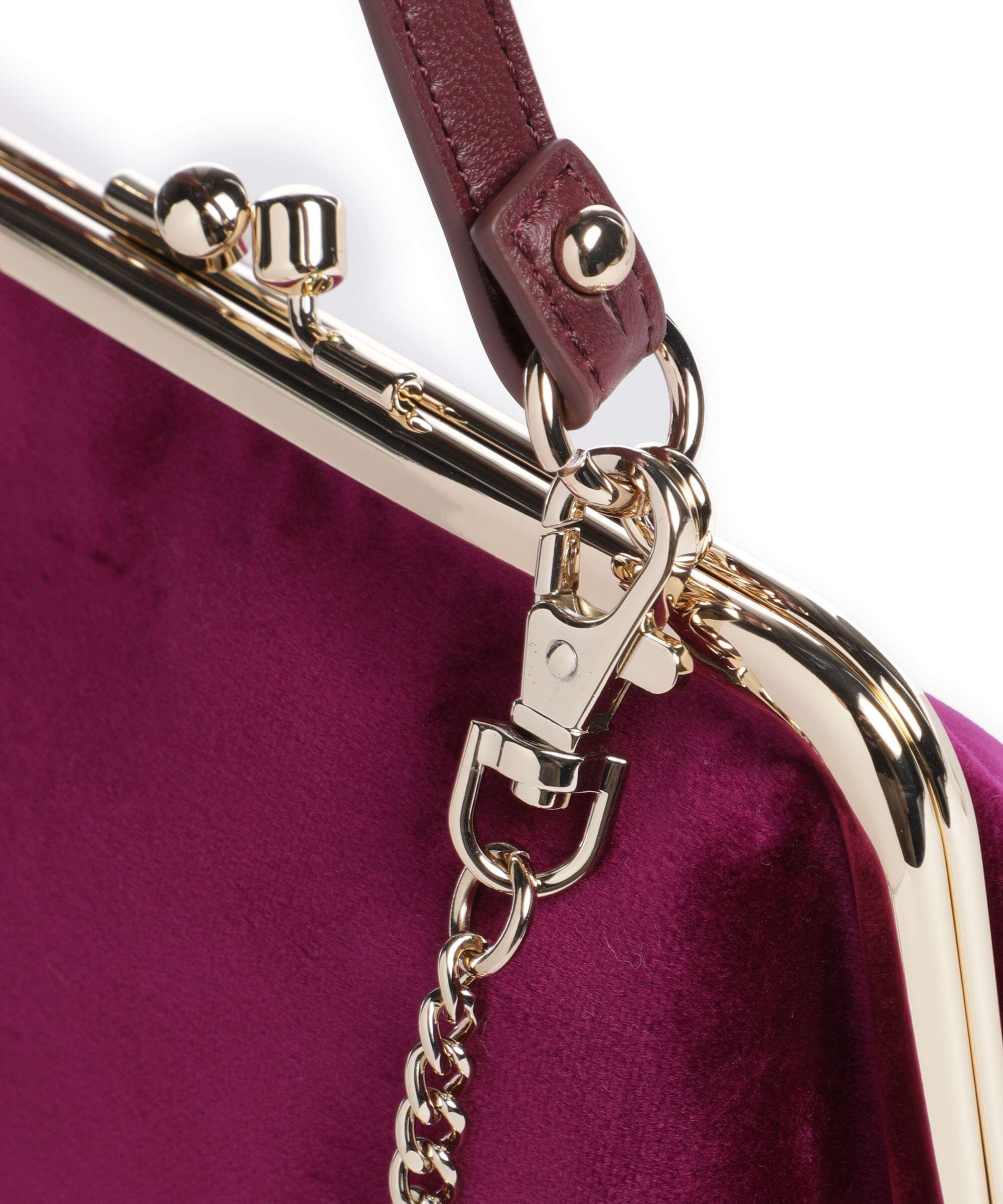 Vivienne Westwood Granny Frame Velvet Sac bandoulière purple - Image 4