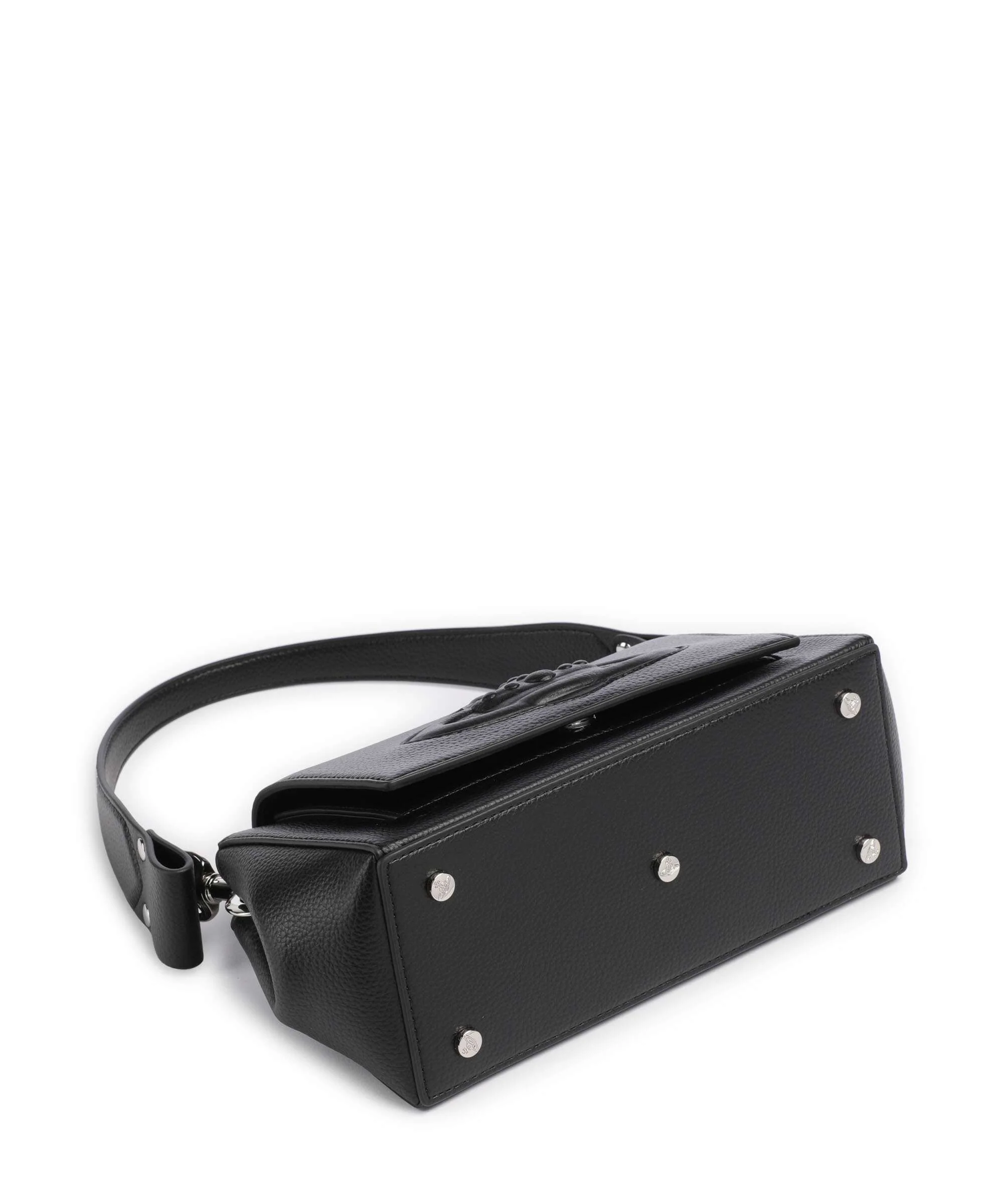 Vivienne Westwood Hazel Grain Medium Sac porté épaule black - Image 5