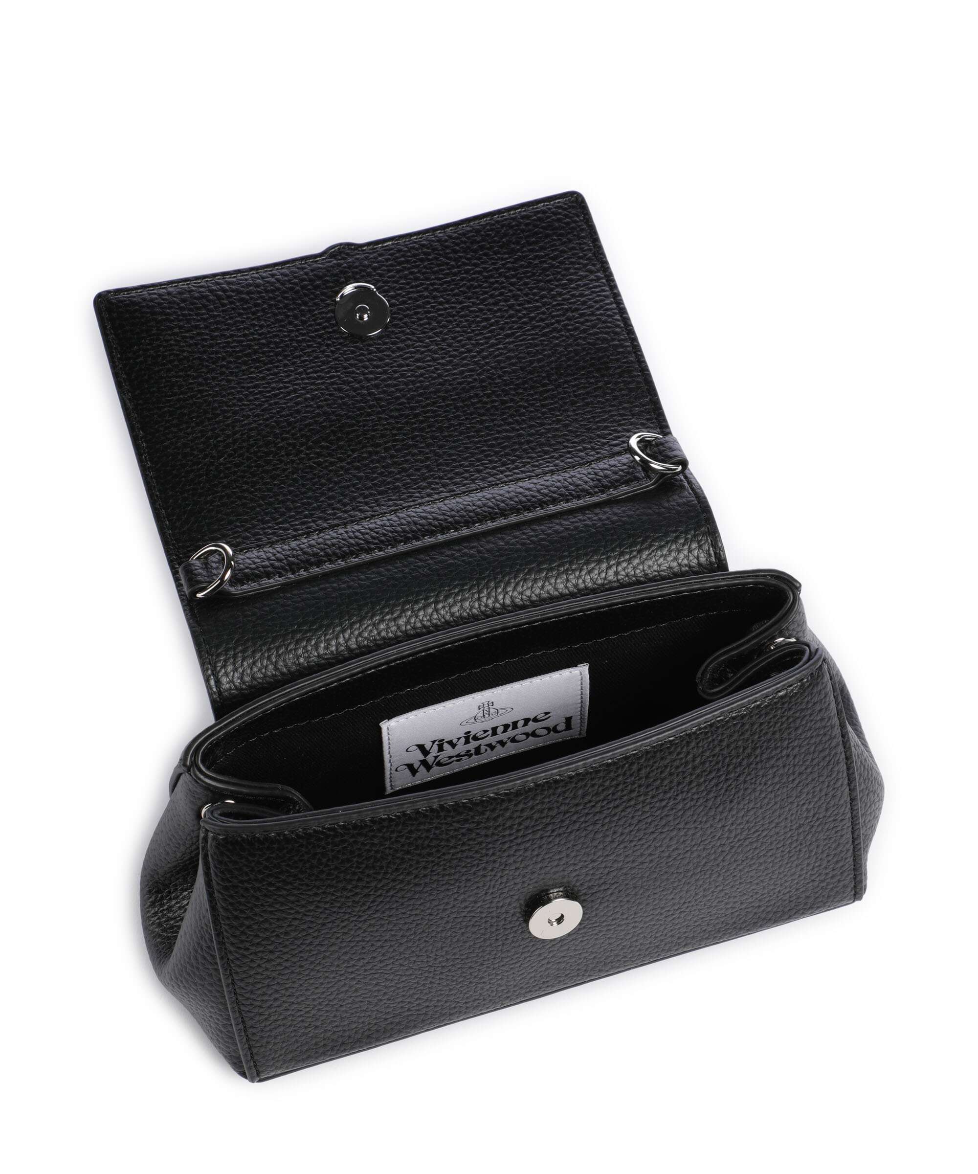 Vivienne Westwood Hazel Grain Small Sac porté épaule black - Image 6