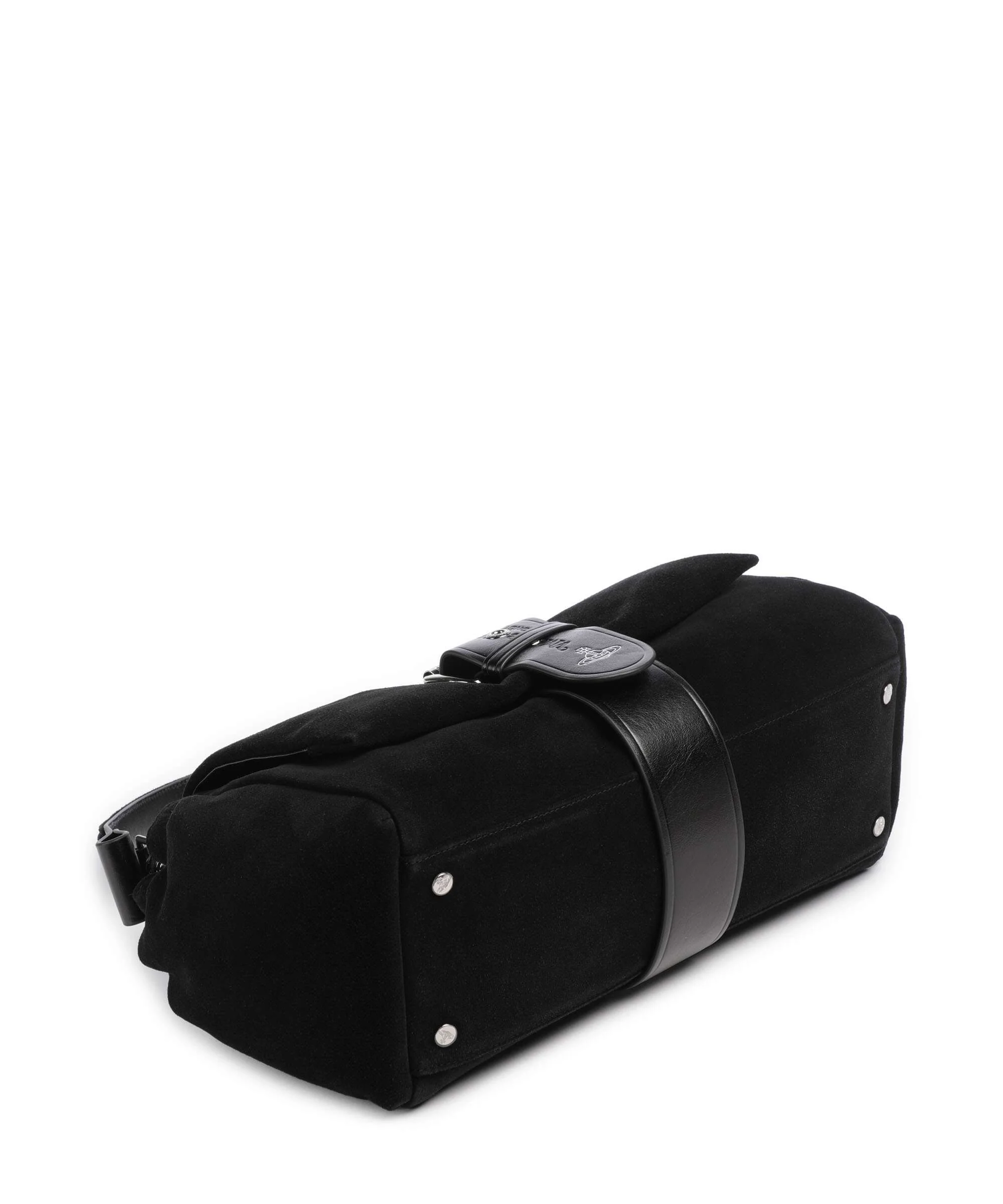 Vivienne Westwood Hazel Suede Treasure XL Sac porté épaule black - Image 4