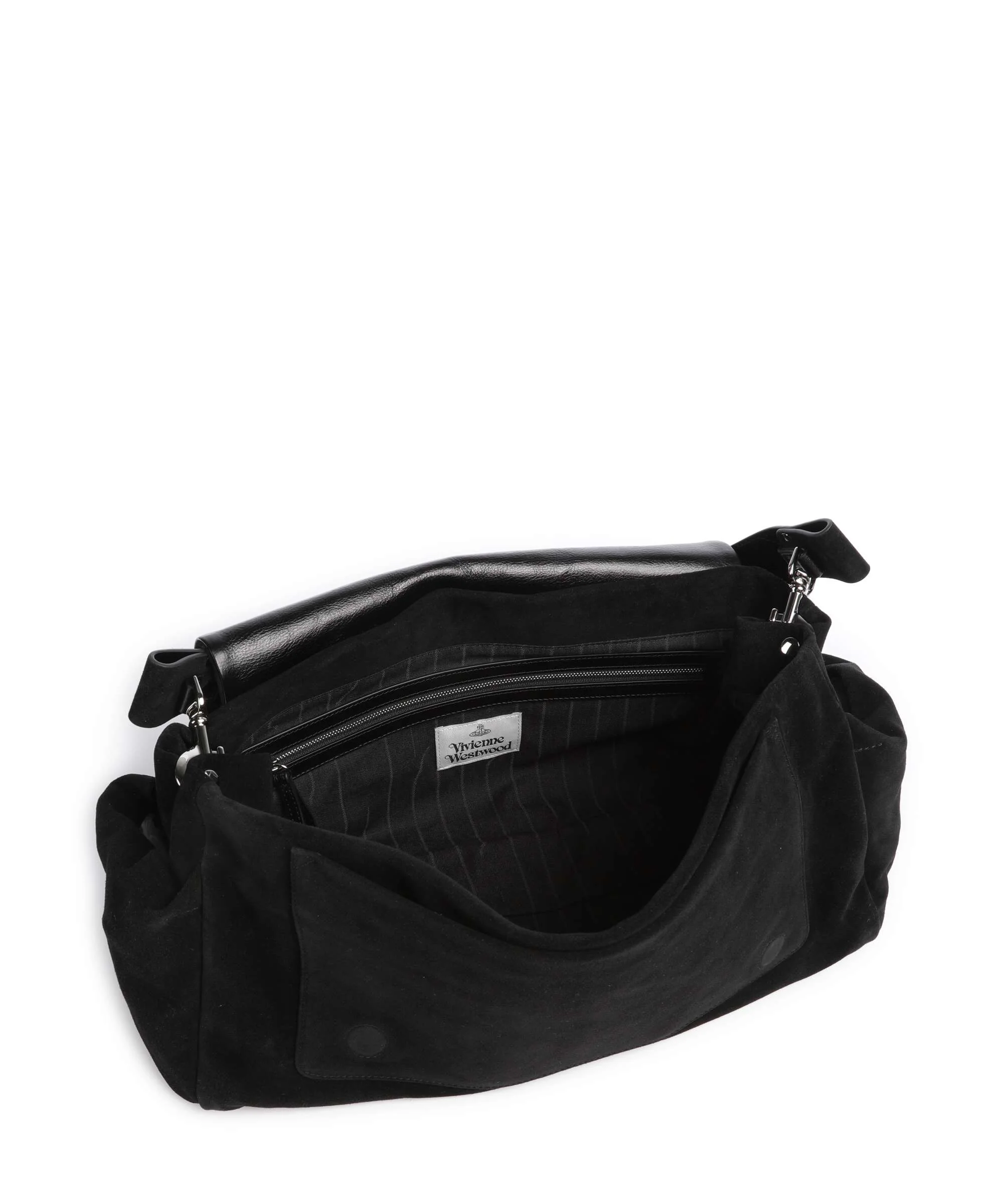 Vivienne Westwood Hazel Suede XL Sac fourre-tout black - Image 6