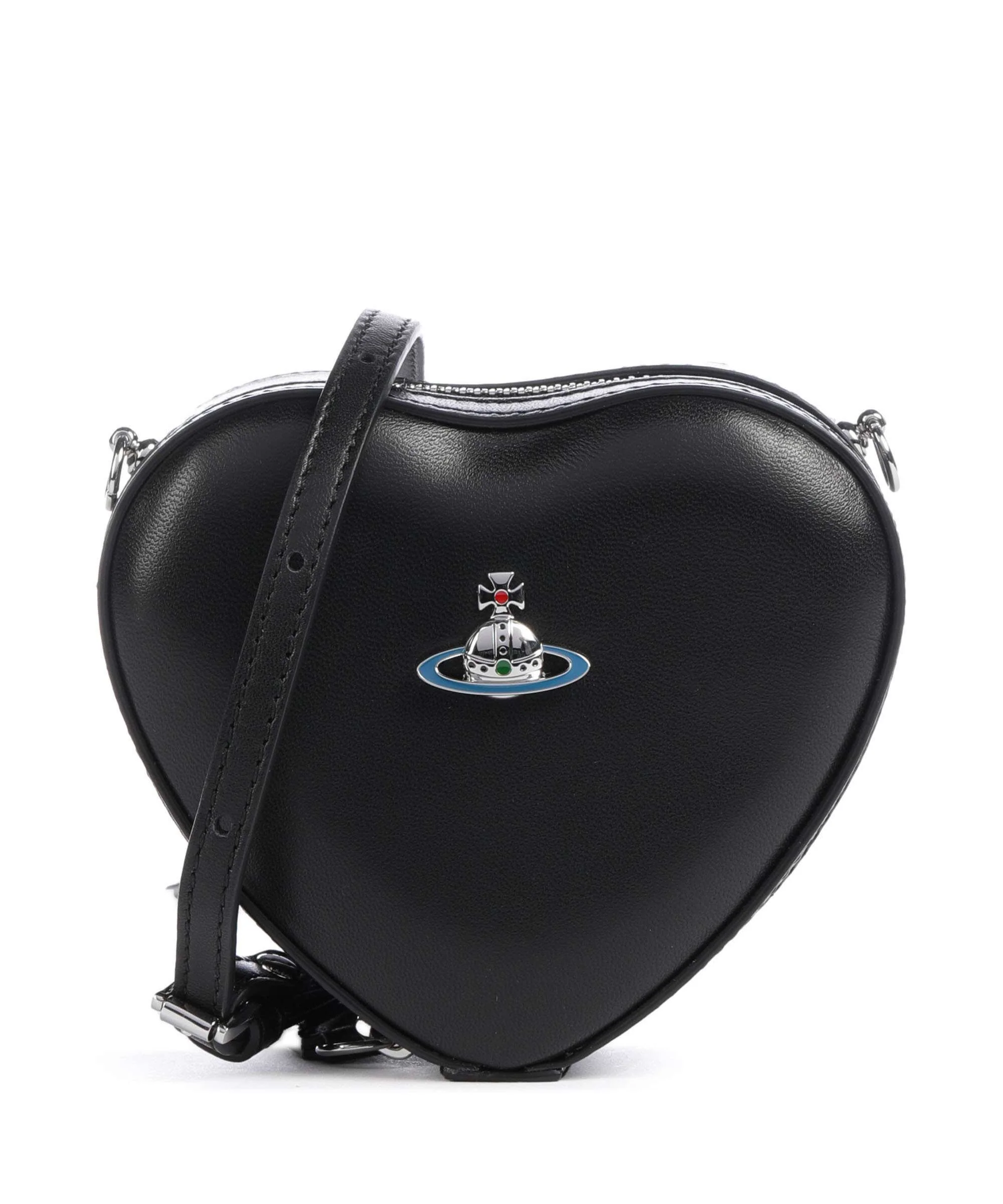 Vivienne Westwood Heart Nappa Mini Sac bandoulière black