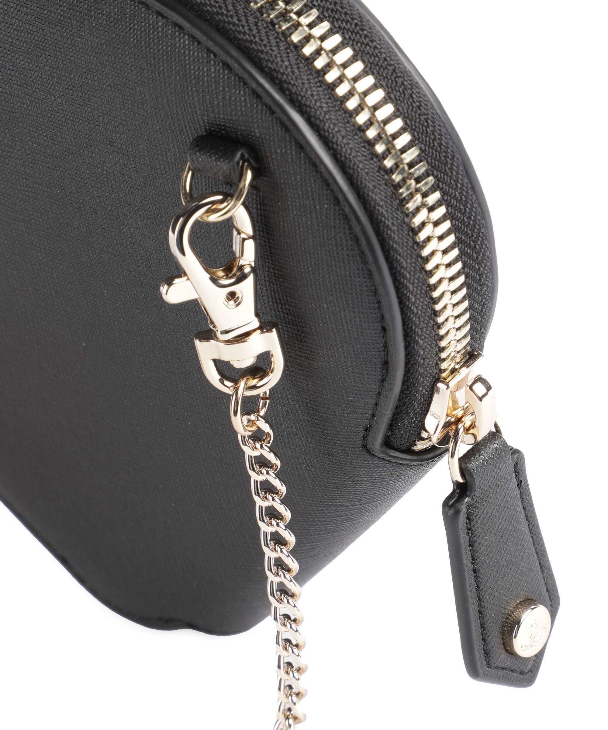 Vivienne Westwood Heart Saffiano Biogreen Sac bandoulière black - Image 4
