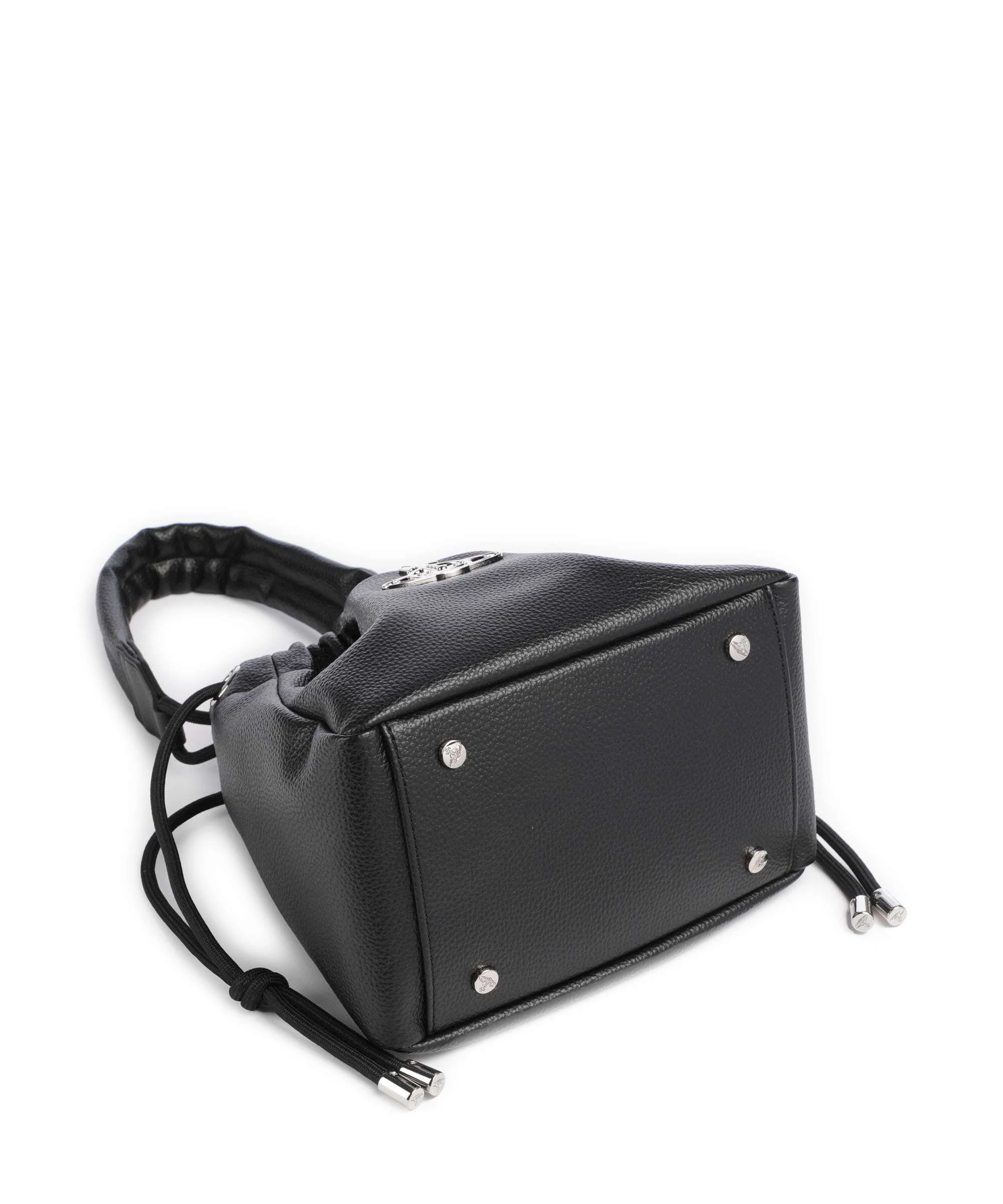 Vivienne Westwood Hilary Grain Small Sac seau black - Image 6