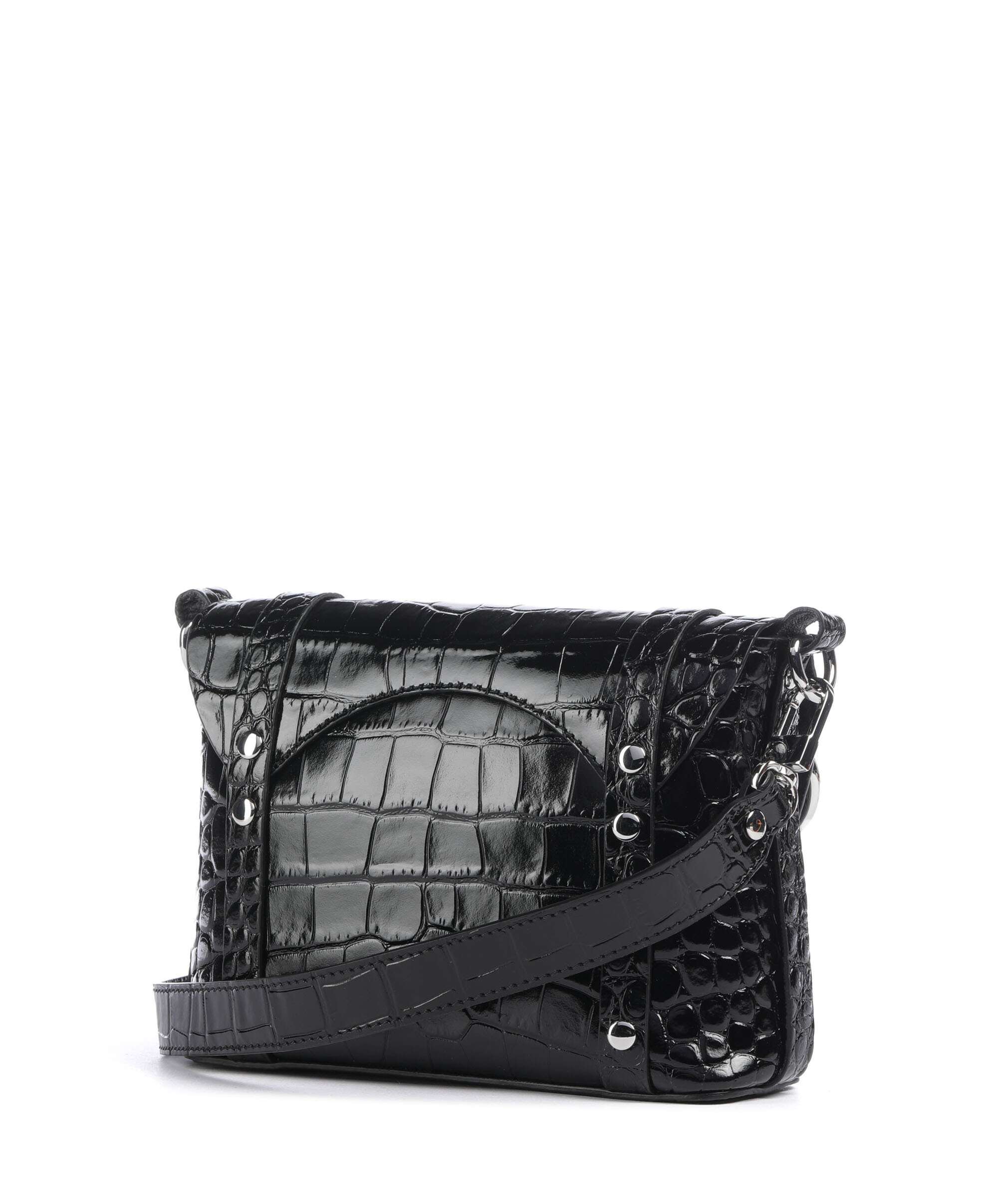 Vivienne Westwood Kim Embossed Croc Sac bandoulière black - Image 2
