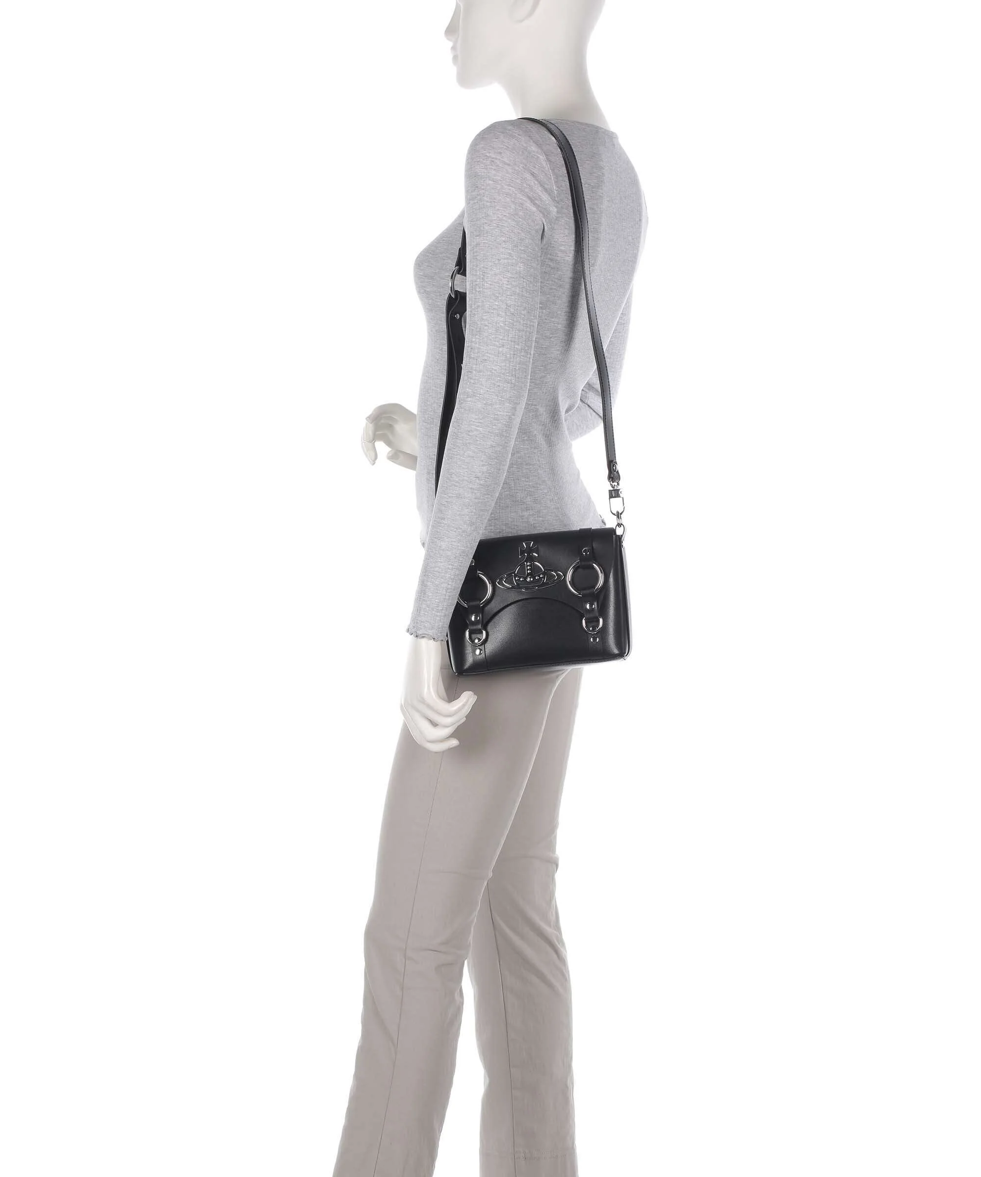 Vivienne Westwood Kim Smooth Sac bandoulière black - Image 3