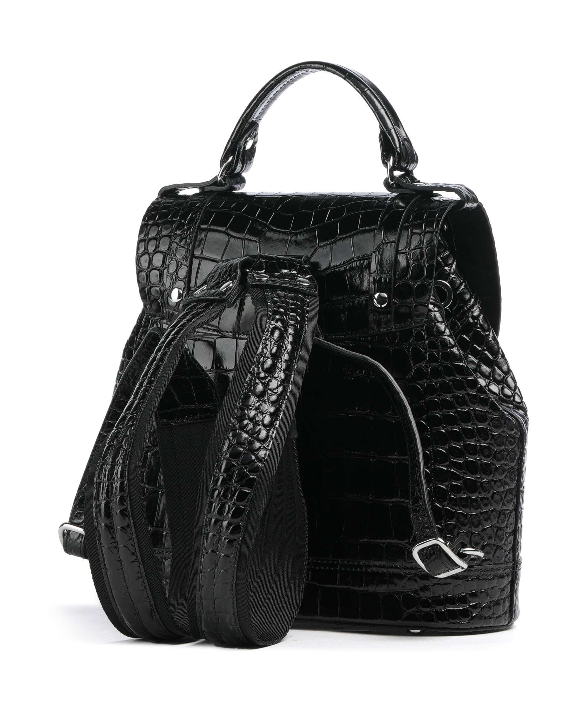 Vivienne Westwood Max Embossed Croc Small Sac à dos black - Image 2