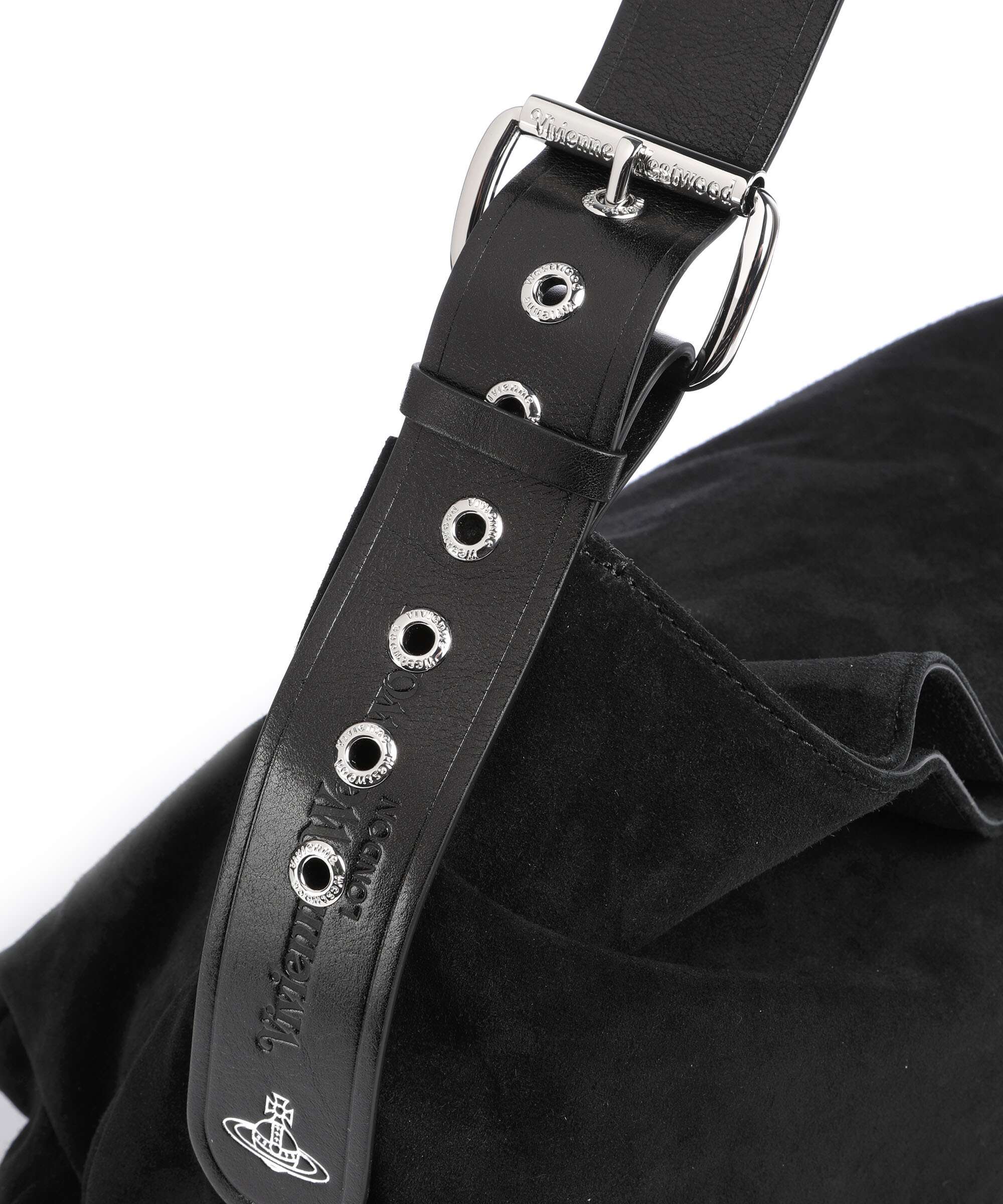 Vivienne Westwood Maxime Suede Large Sac fourre-tout black - Image 4