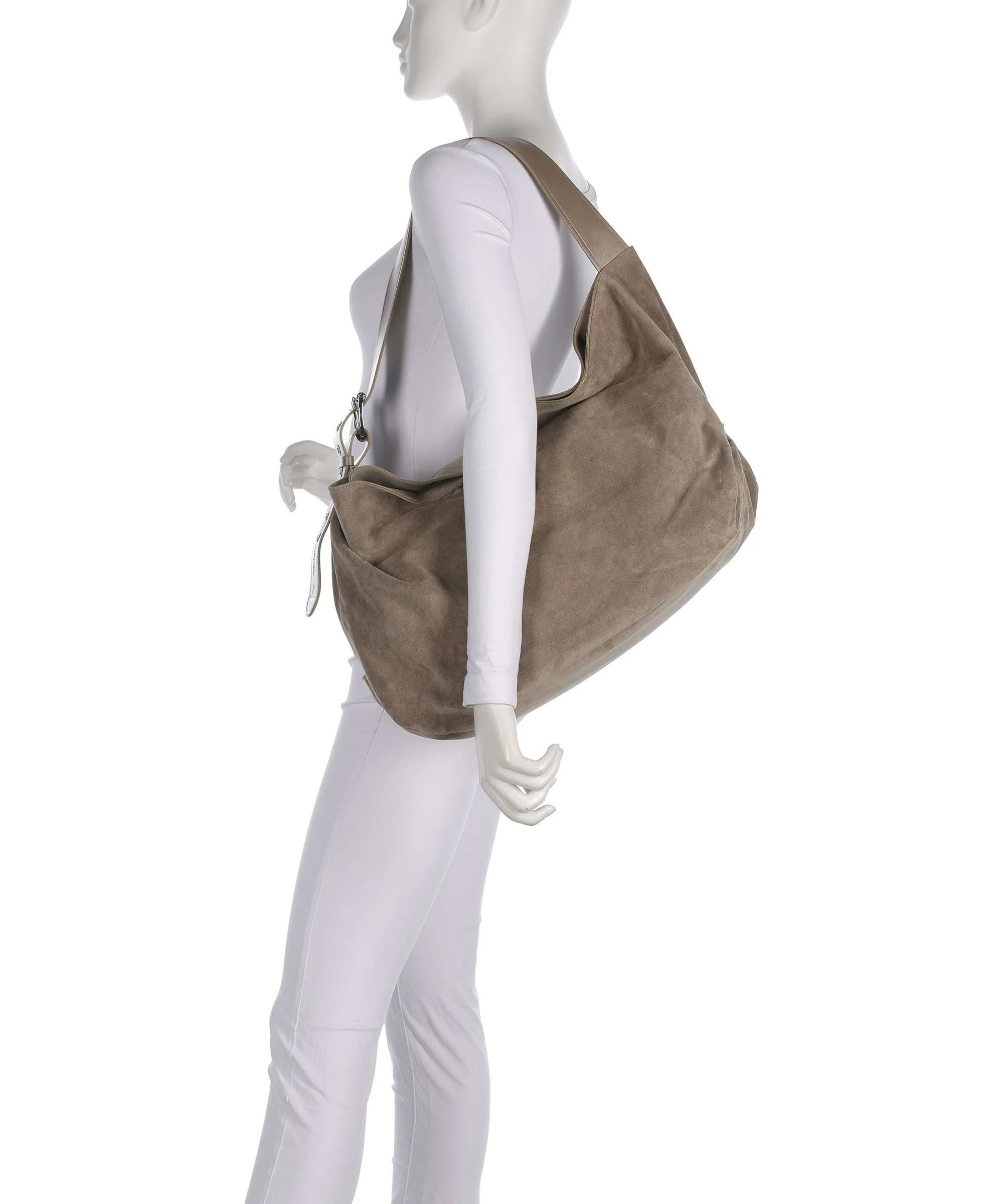 Vivienne Westwood Maxime Suede Large Sac fourre-tout stone - Image 3