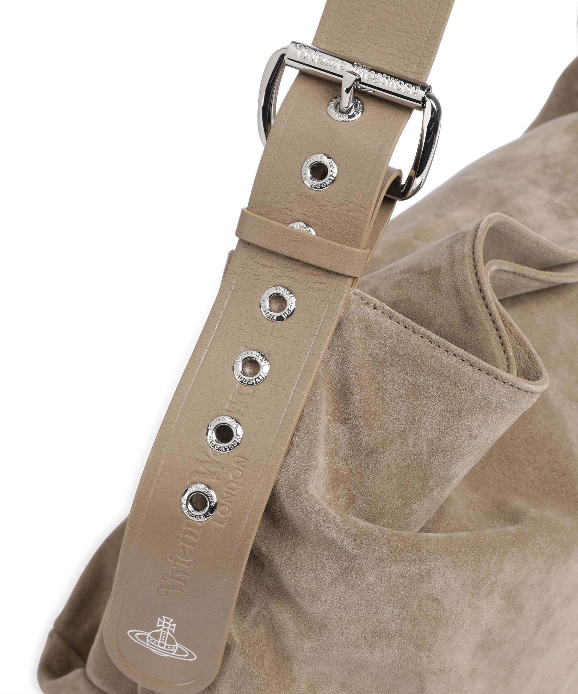 Vivienne Westwood Maxime Suede Large Sac fourre-tout stone - Image 4