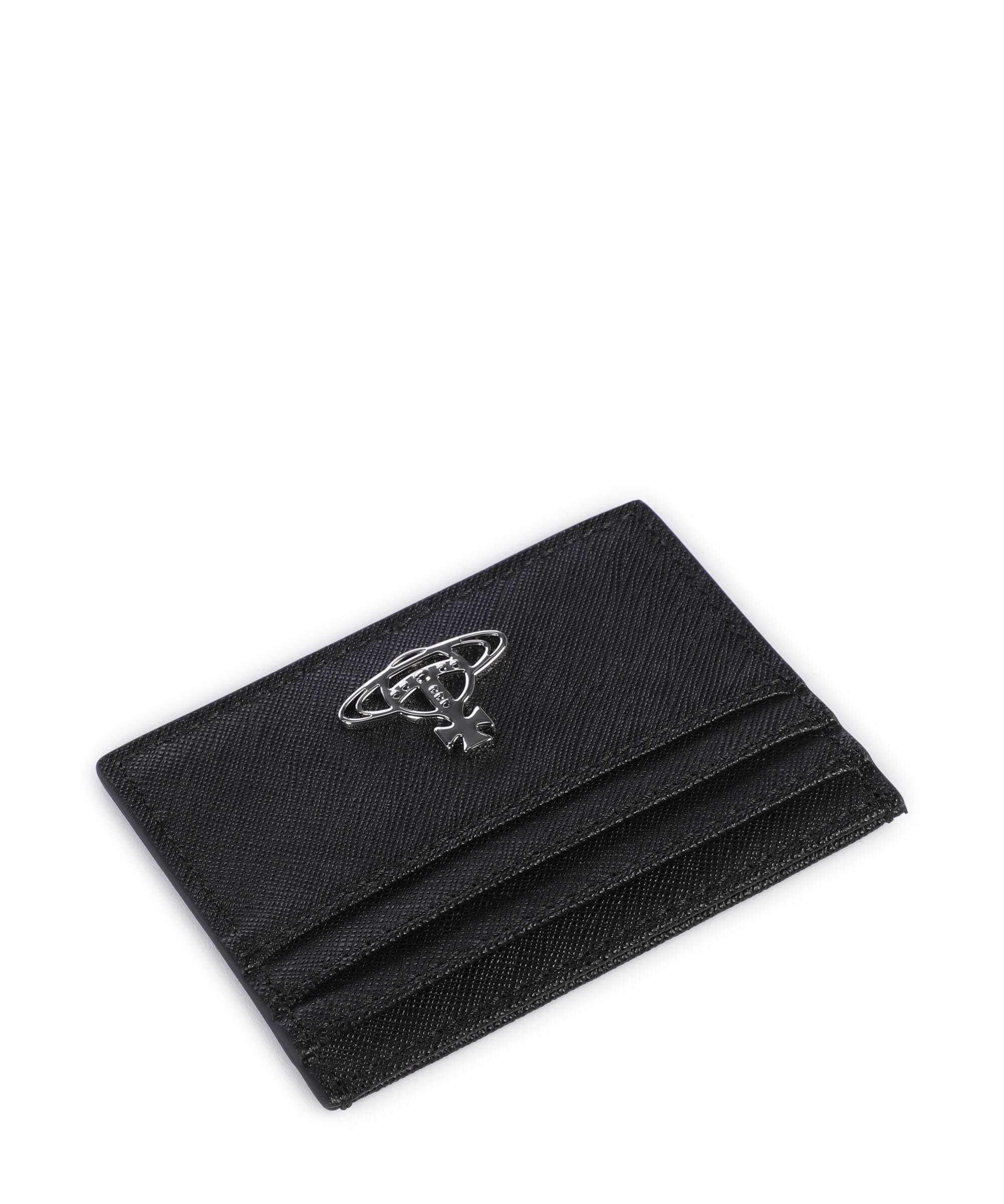 Vivienne Westwood Saffiano Étui à cartes crédit black - Image 3