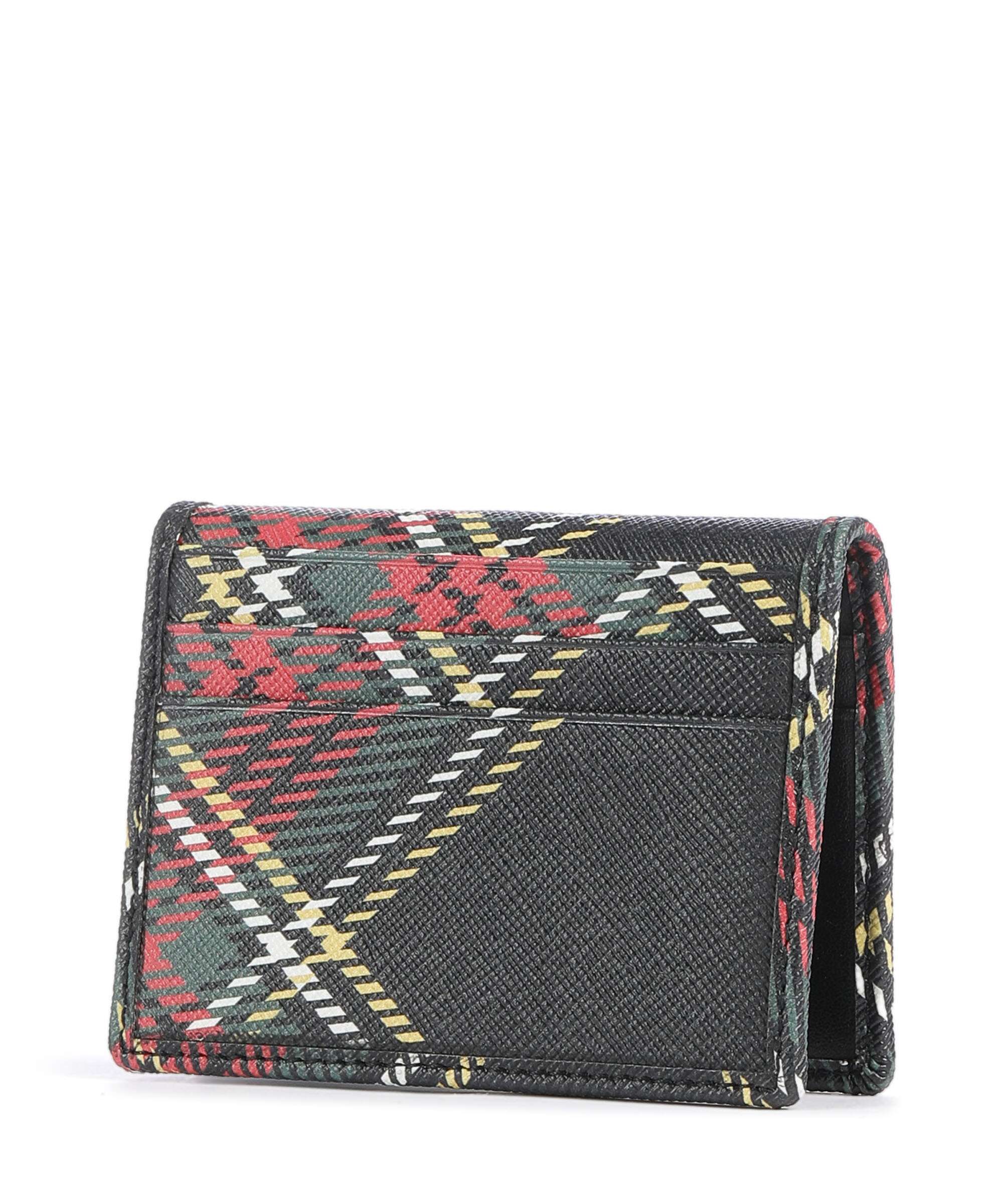 Vivienne Westwood Saffiano Printed Étui à cartes crédit chelsea tartan - Image 2
