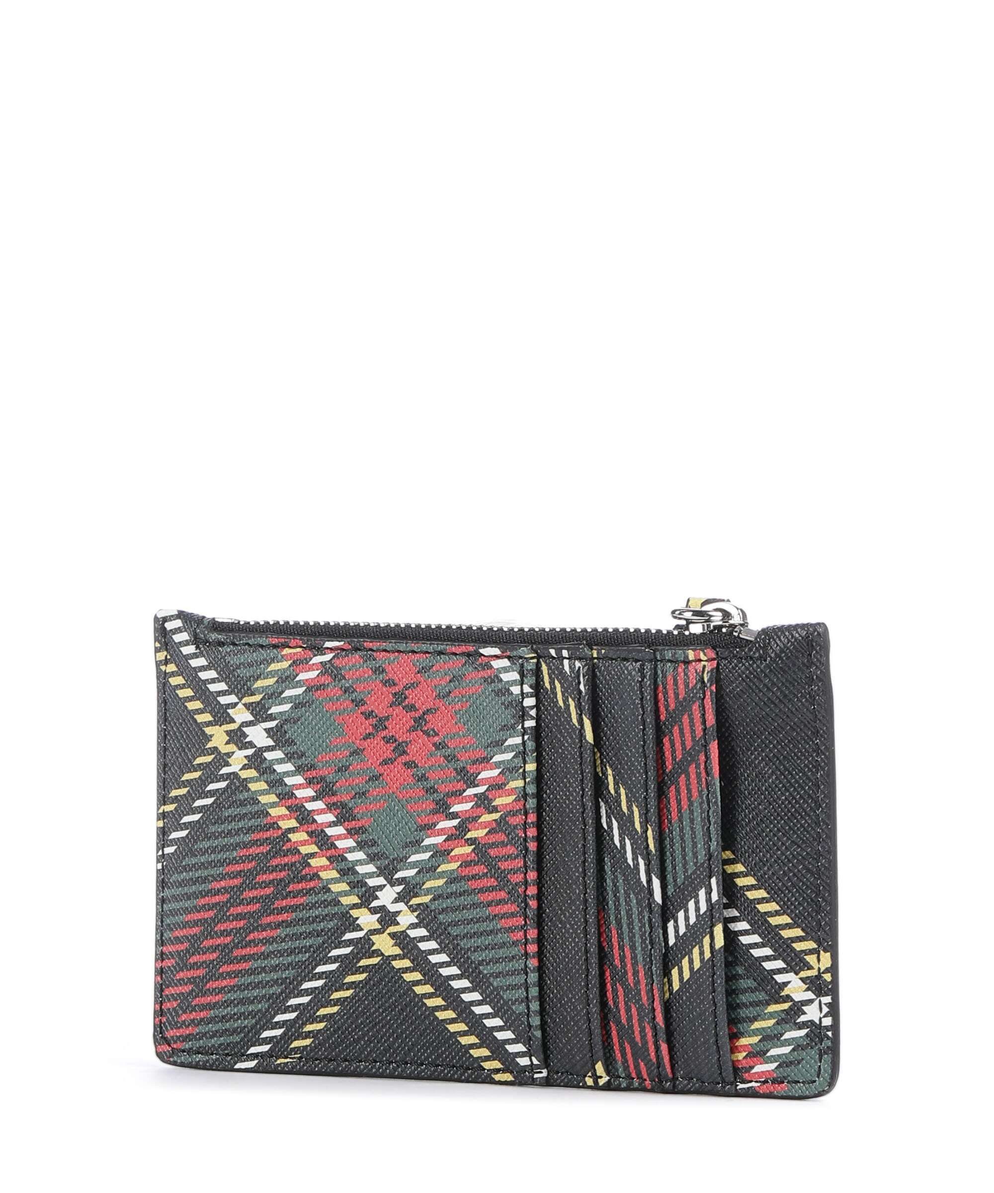 Vivienne Westwood Saffiano Printed Slim Étui à cartes crédit chelsea tartan - Image 2