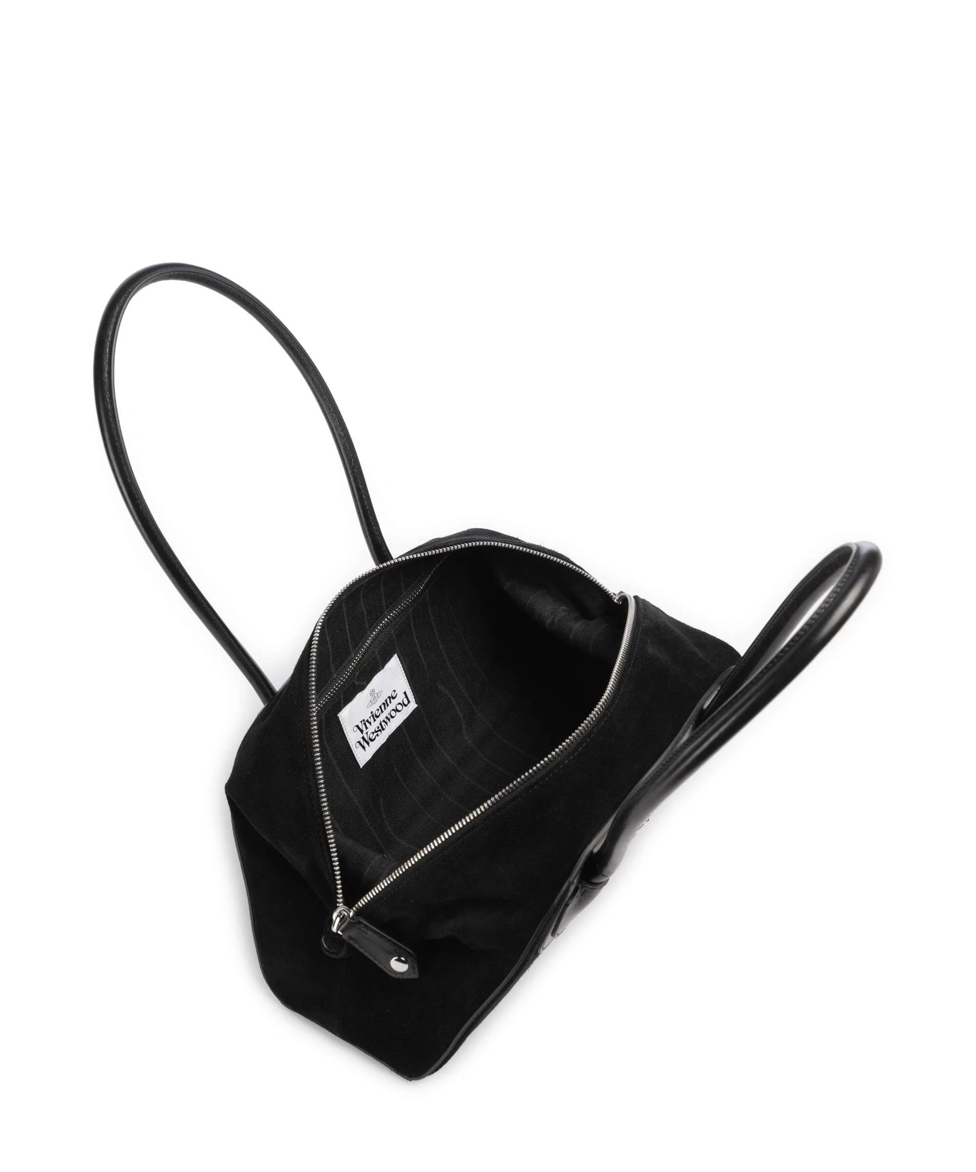 Vivienne Westwood Shirley Suede Small Sac porté épaule black - Image 5