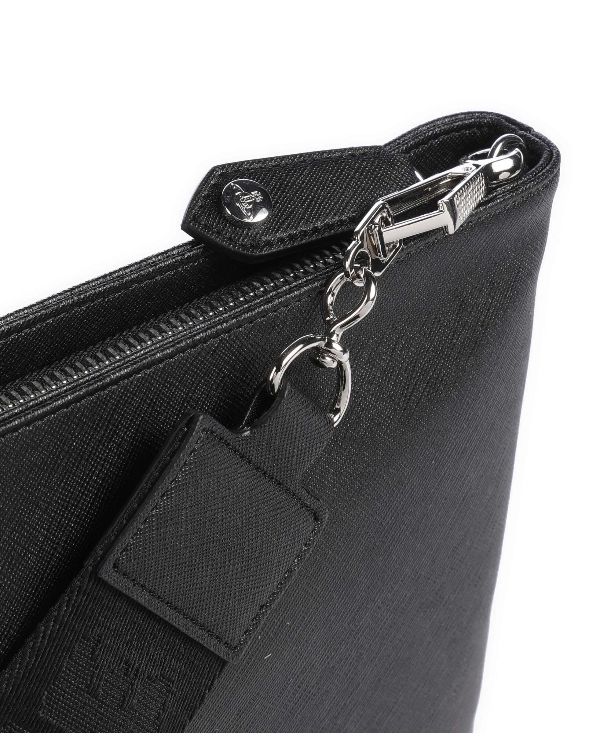 Vivienne Westwood Squire Square Saffiano Sac bandoulière black - Image 4