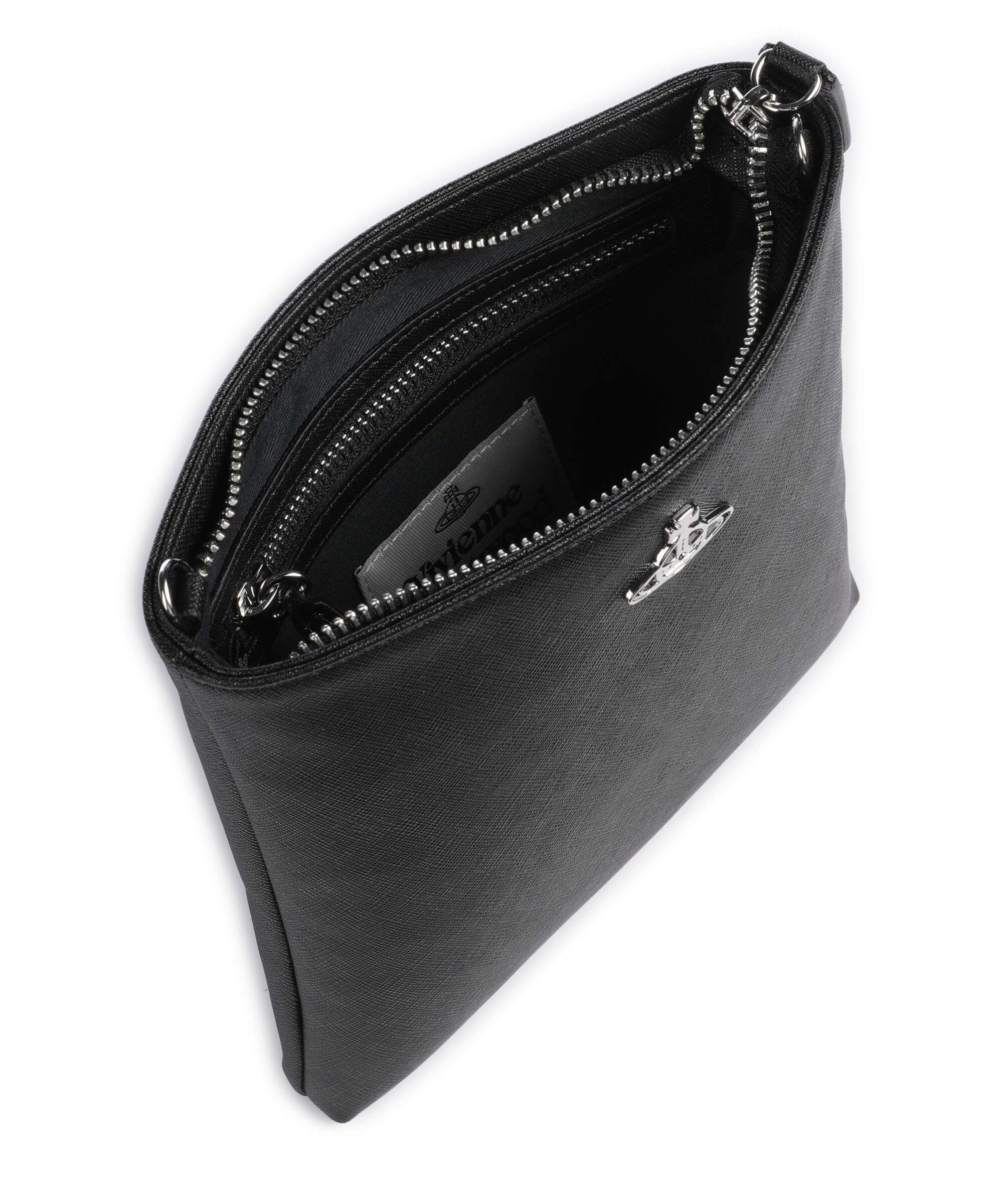 Vivienne Westwood Squire Square Saffiano Sac bandoulière black - Image 6