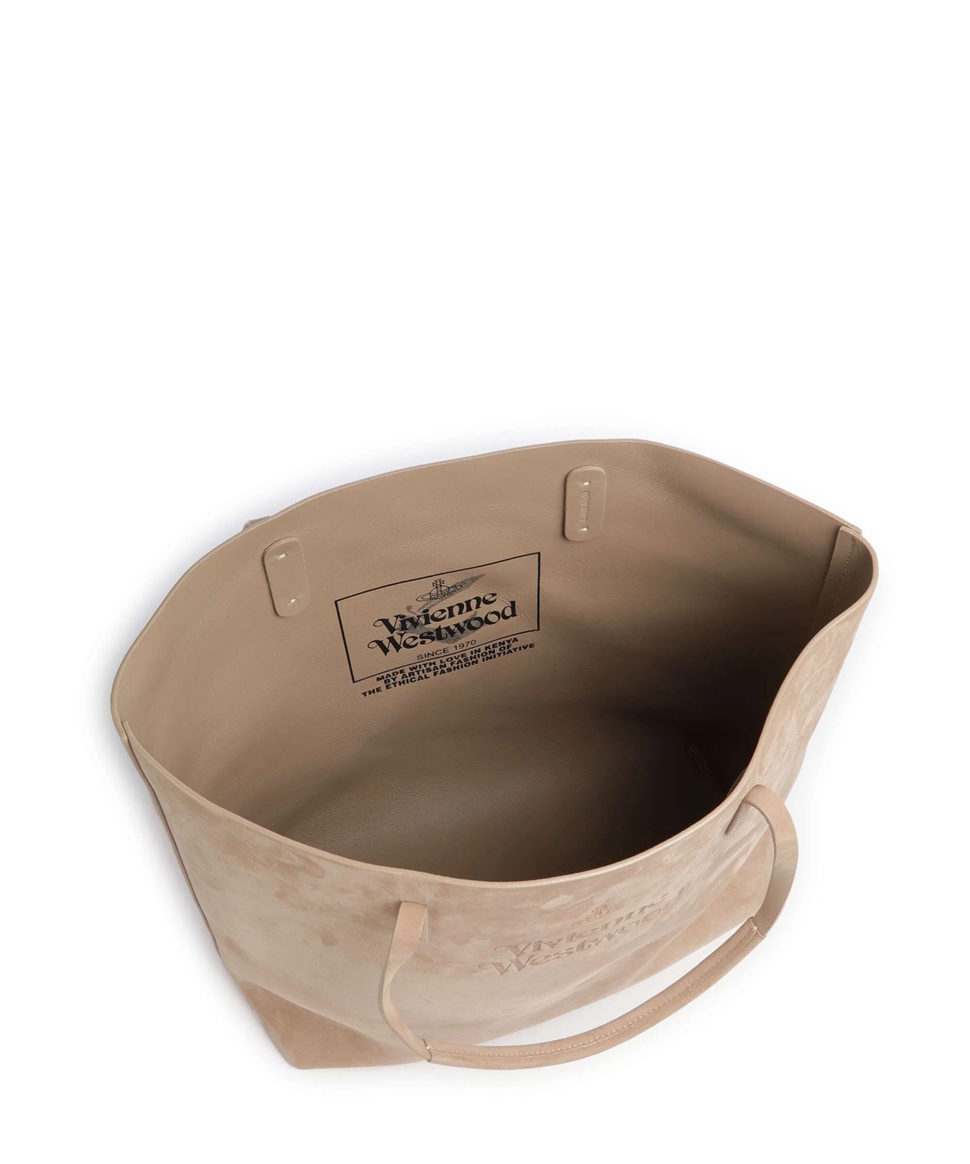 Vivienne Westwood Studio Nubuck Cabas beige - Image 6
