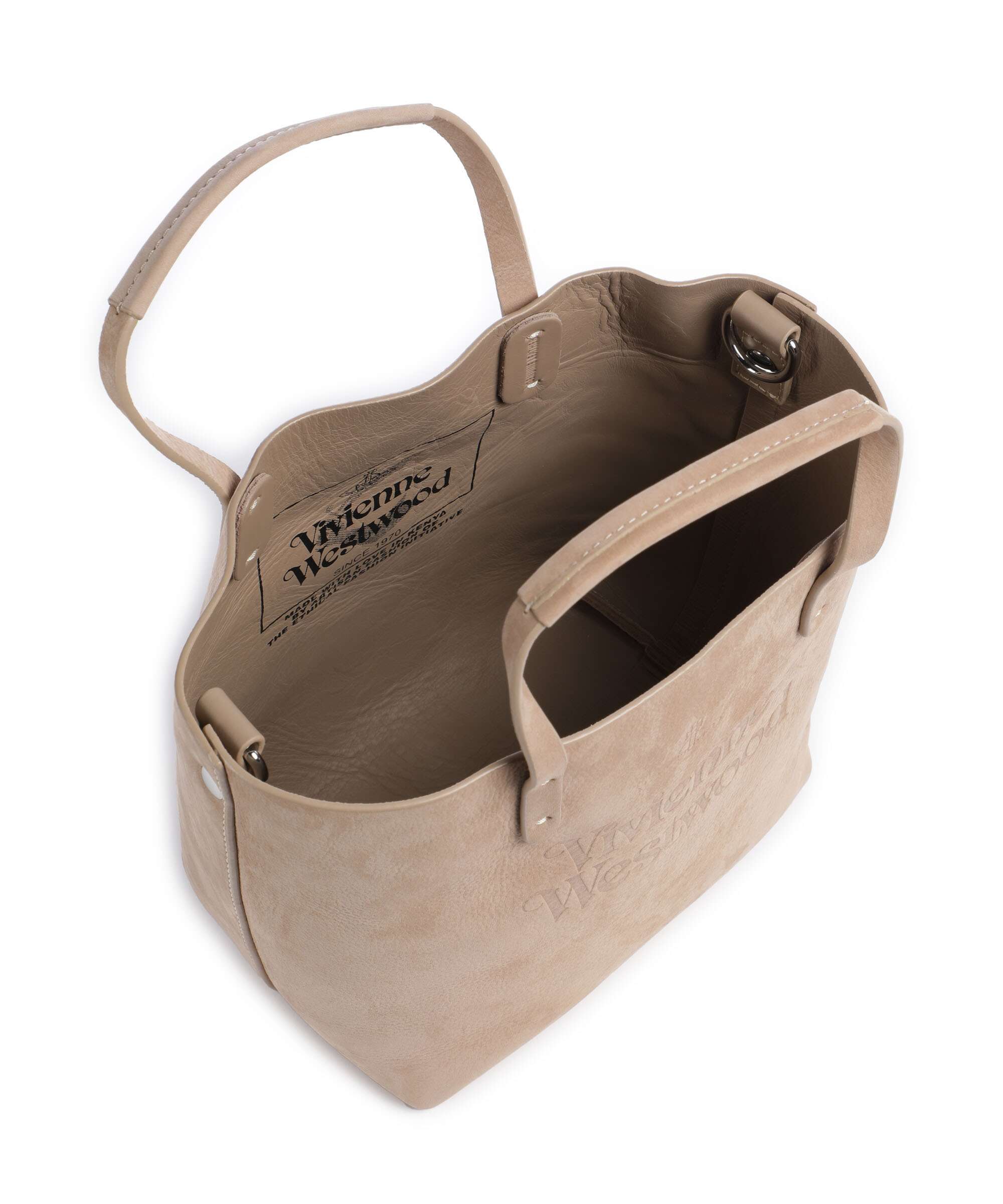 Vivienne Westwood Studio Nubuck Small Sac à main beige - Image 5