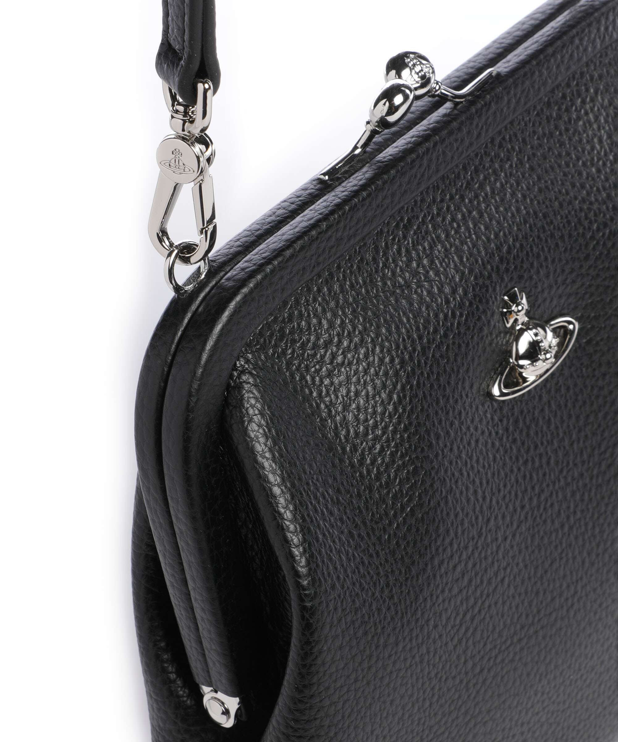 Vivienne Westwood Vivienne Grain Sac porté épaule black - Image 4