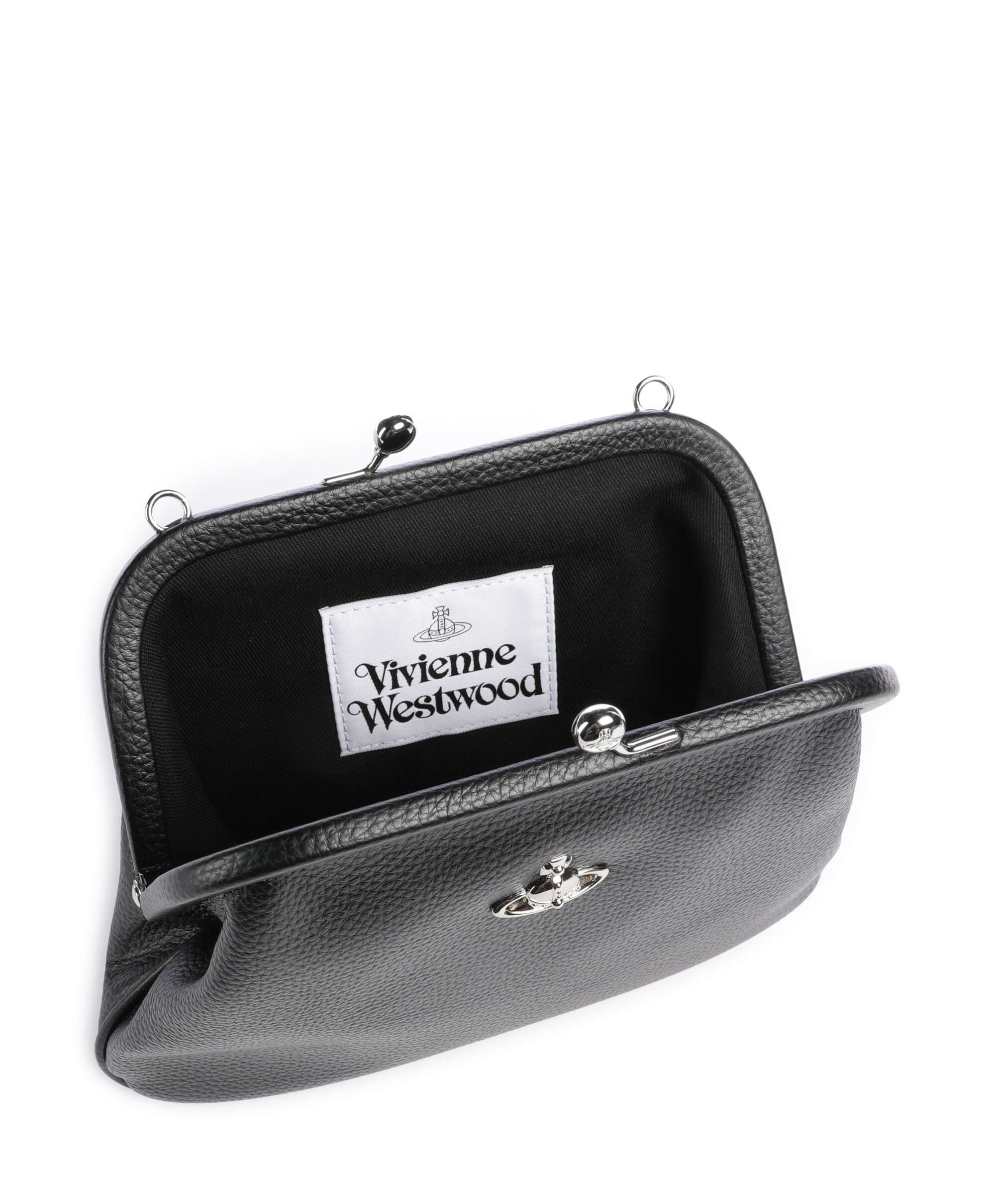 Vivienne Westwood Vivienne Grain Sac porté épaule black - Image 6