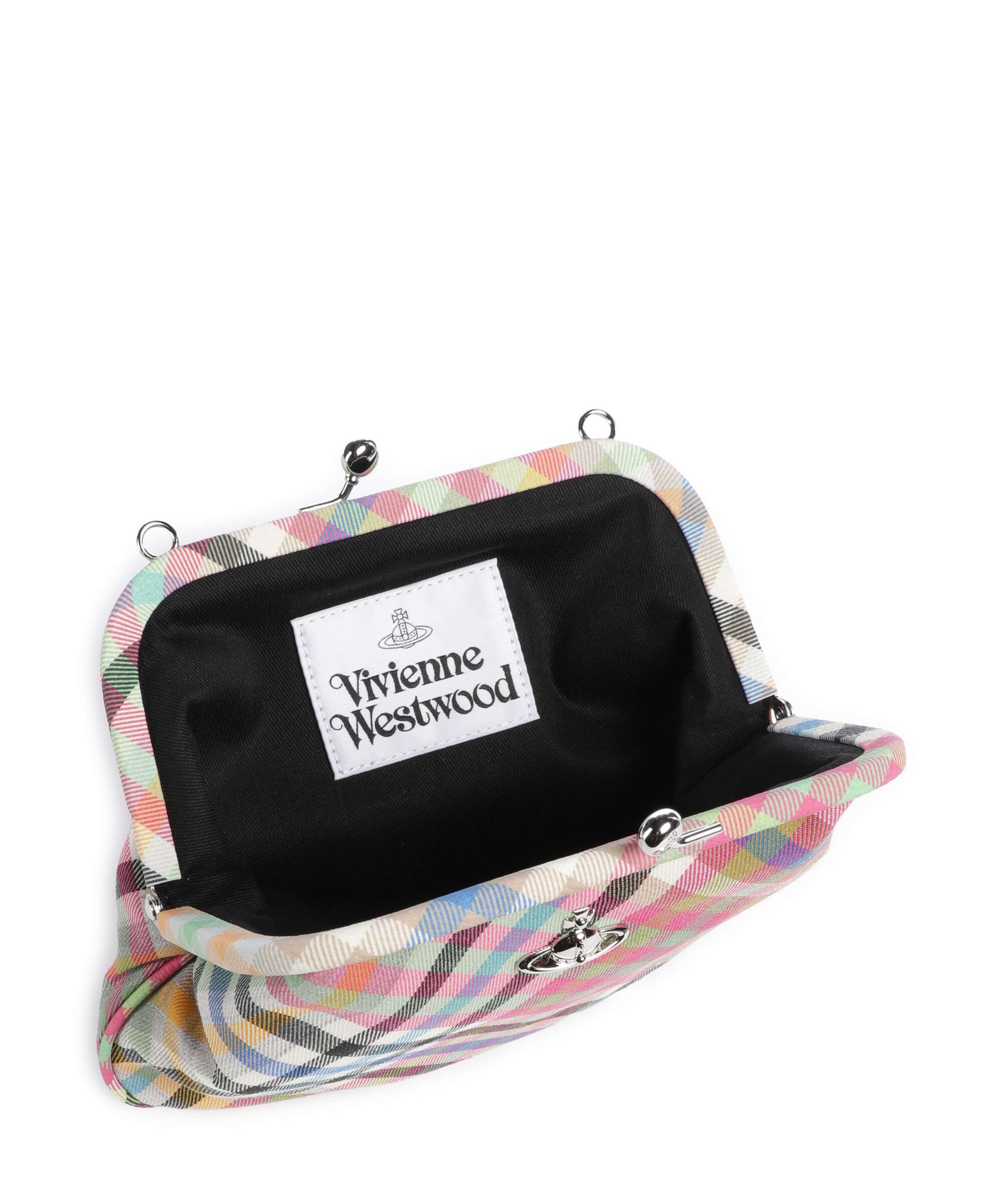 Vivienne Westwood Vivienne Heather Check Sac porté épaule multicolour - Image 6