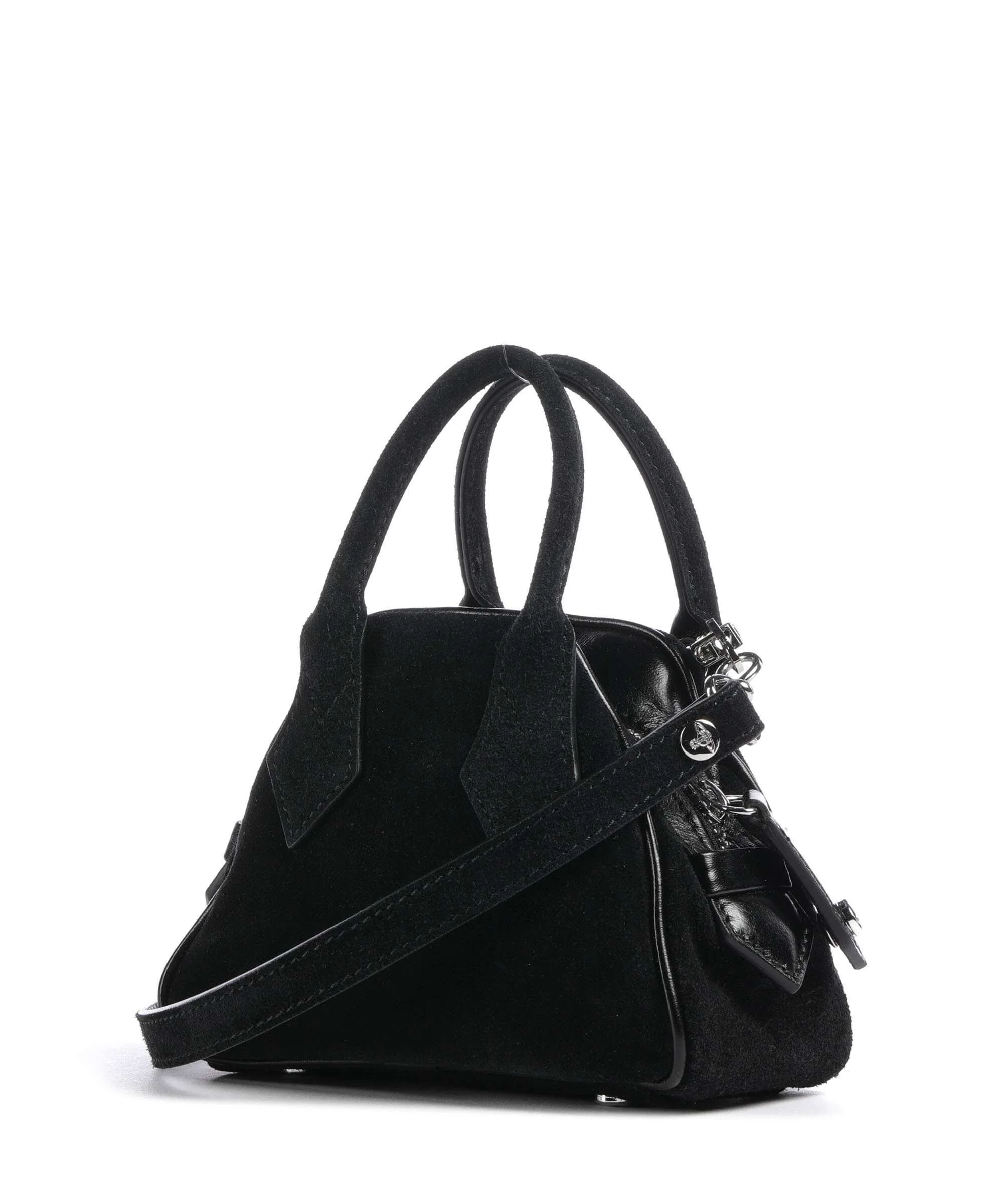 Vivienne Westwood Yasmine Suede Mini Sac bandoulière black - Image 2