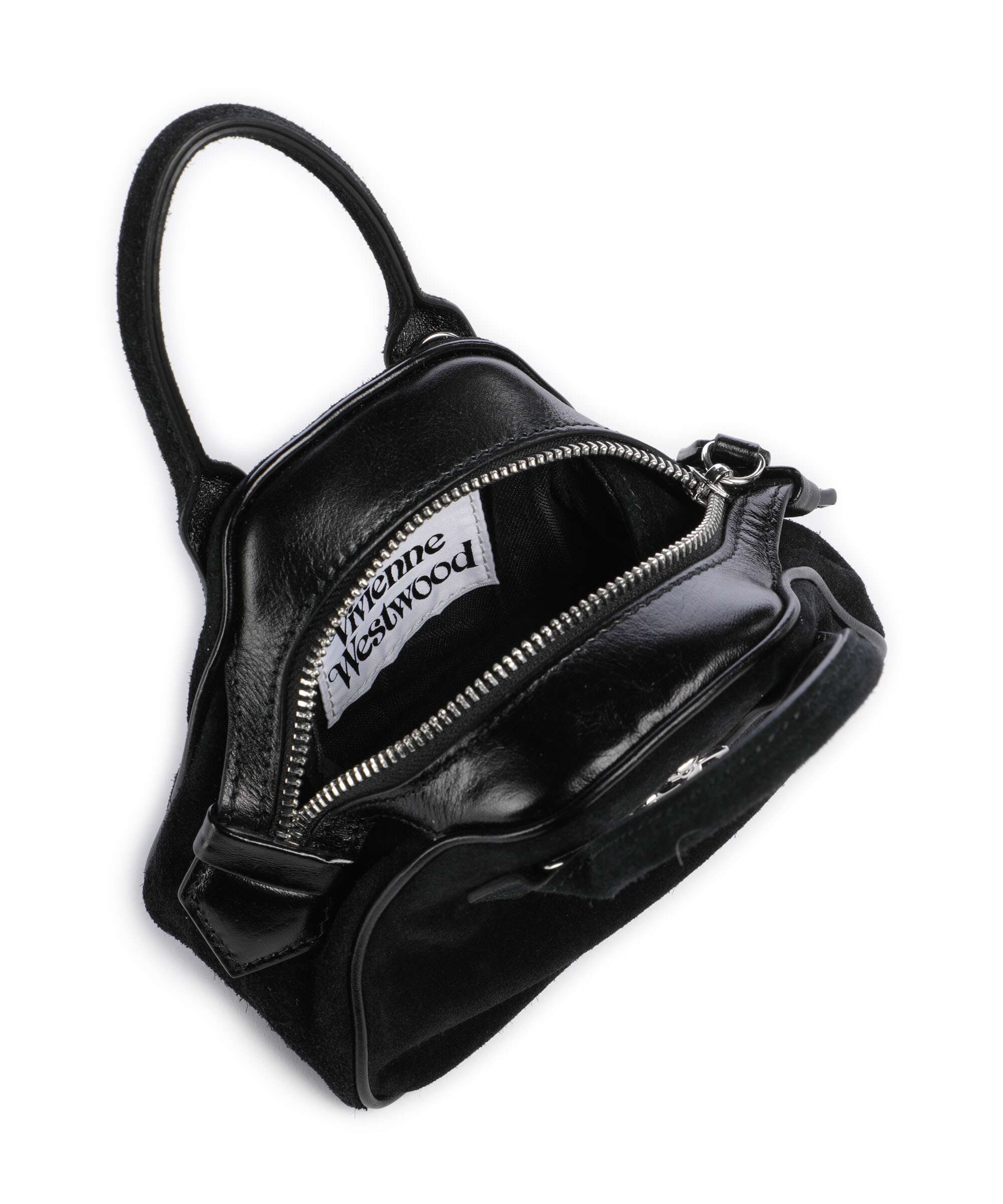 Vivienne Westwood Yasmine Suede Mini Sac bandoulière black - Image 5