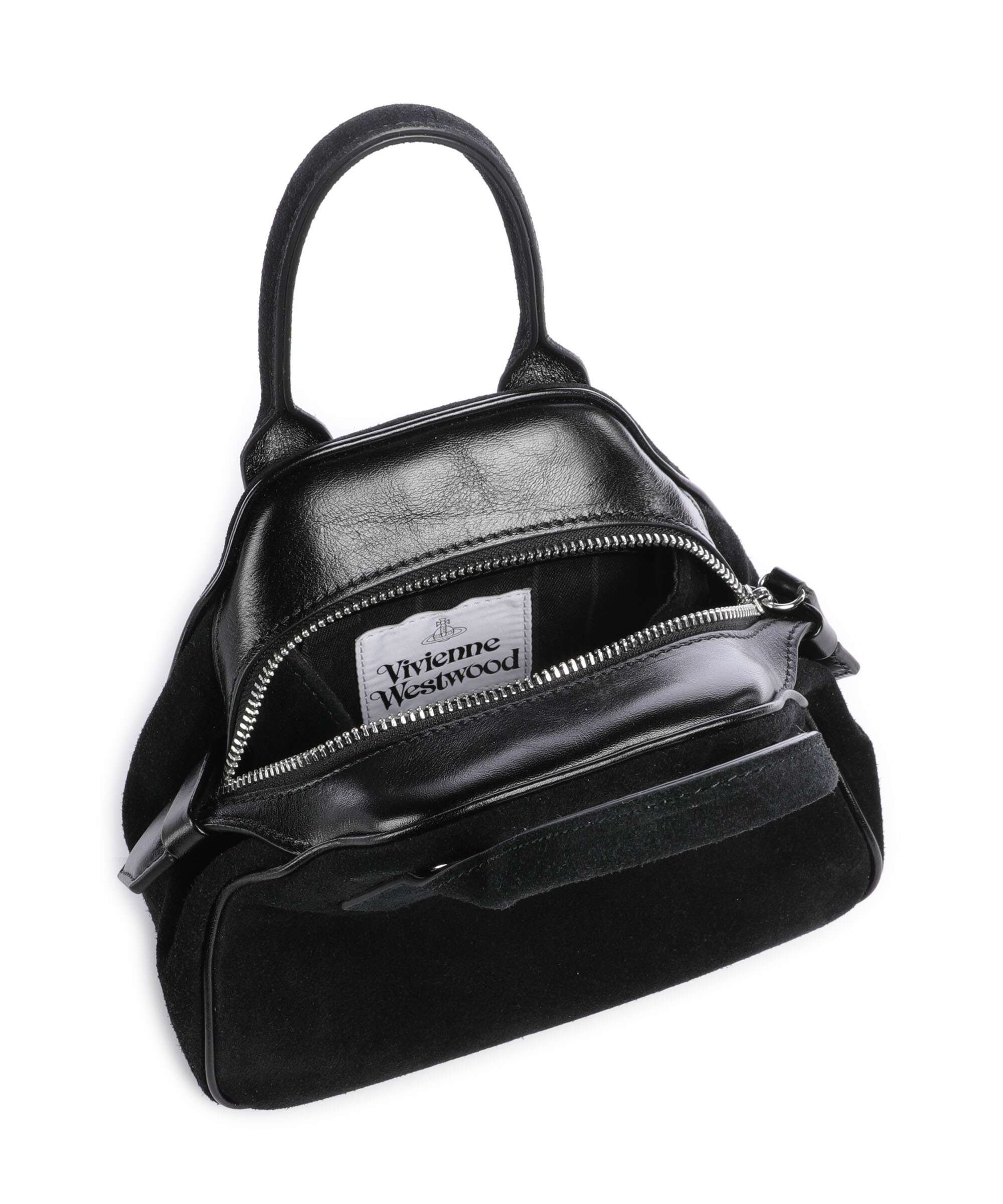 Vivienne Westwood Yasmine Suede Small Sac à main black - Image 6