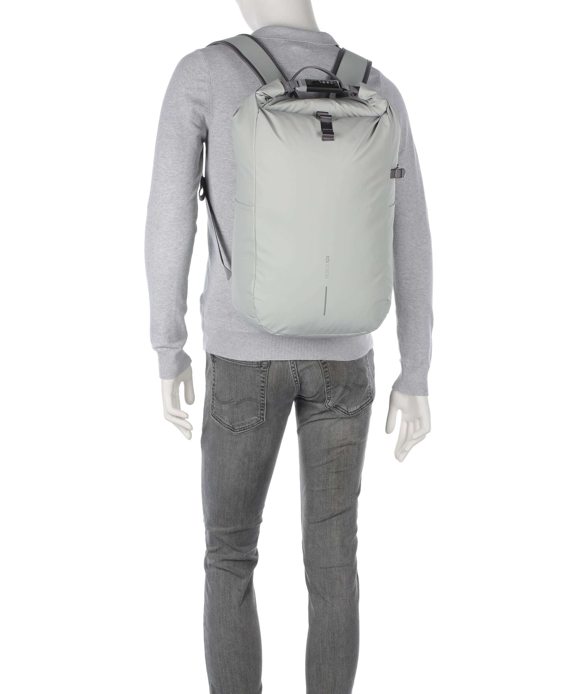 XD Design Urban Sac à dos roll-top offwhite - Image 4